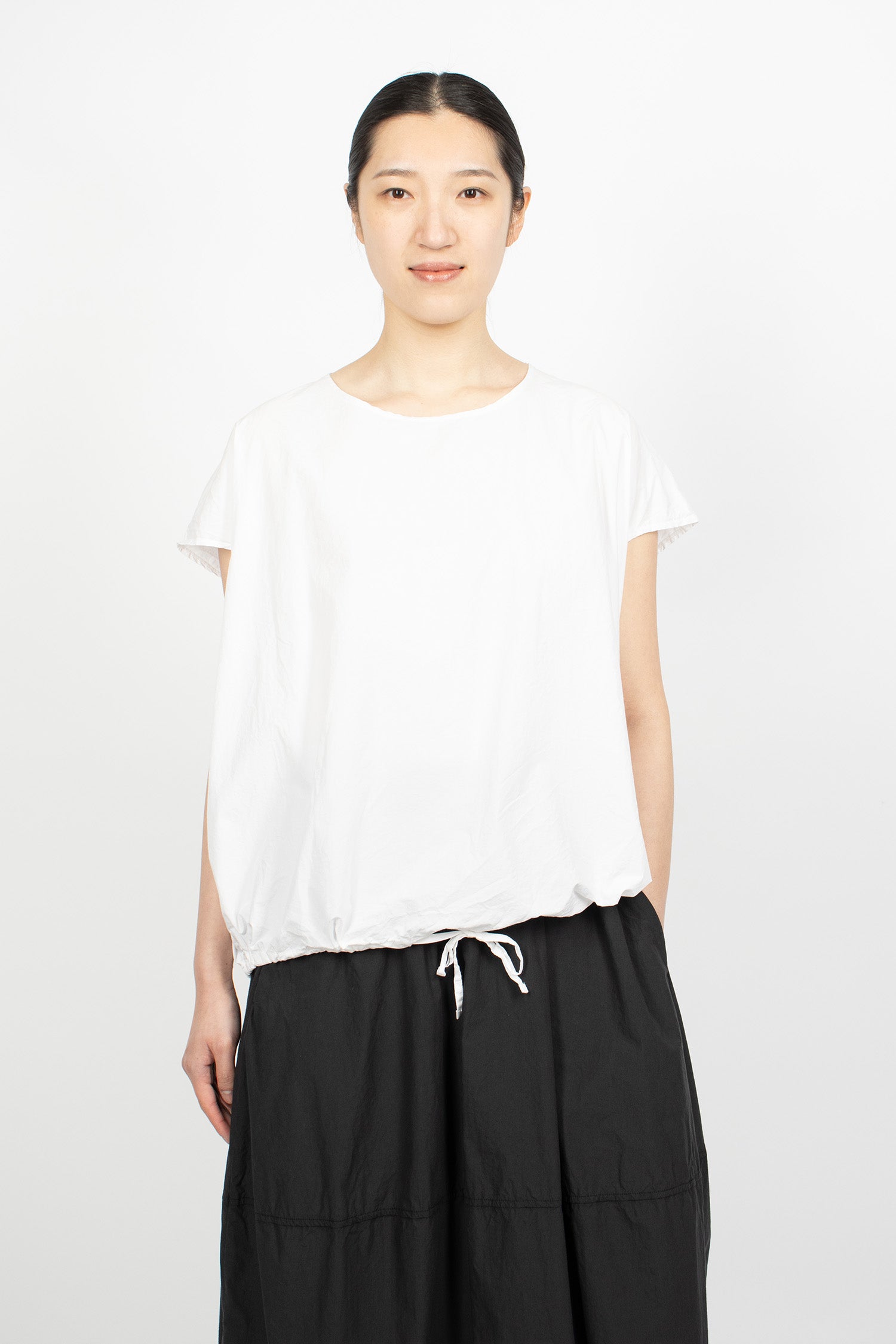 12_157 Sleeveless T-Shirt TC White