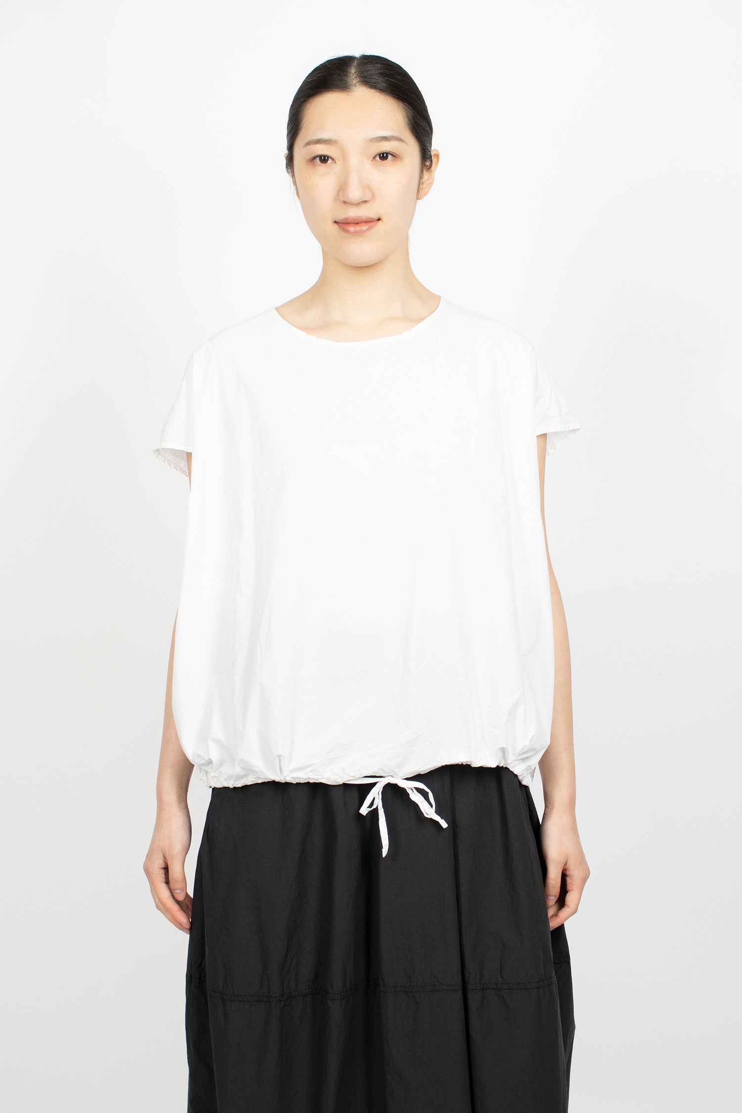 12_157 Sleeveless T-Shirt TC White