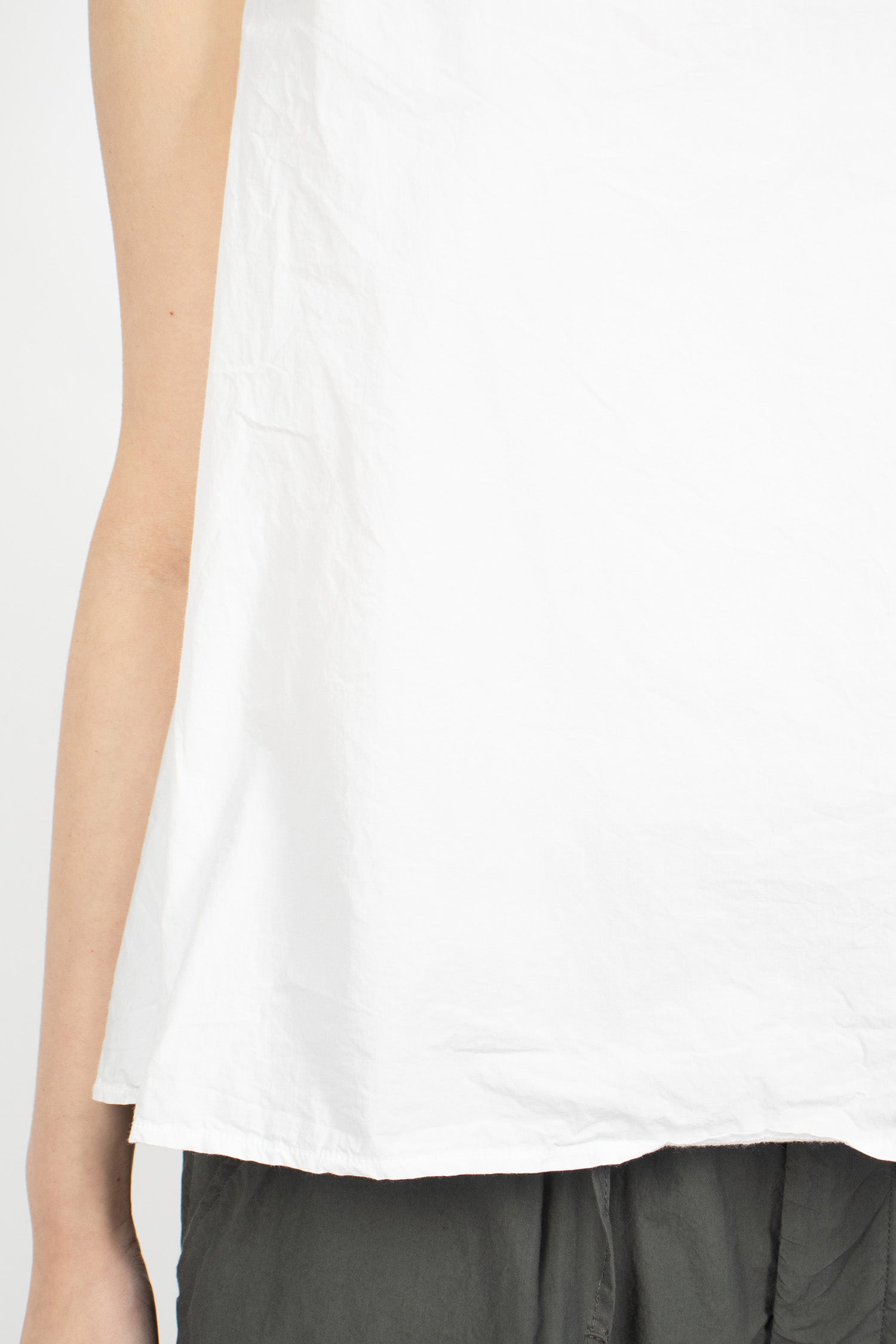 1654 Sleeveless Top TC White