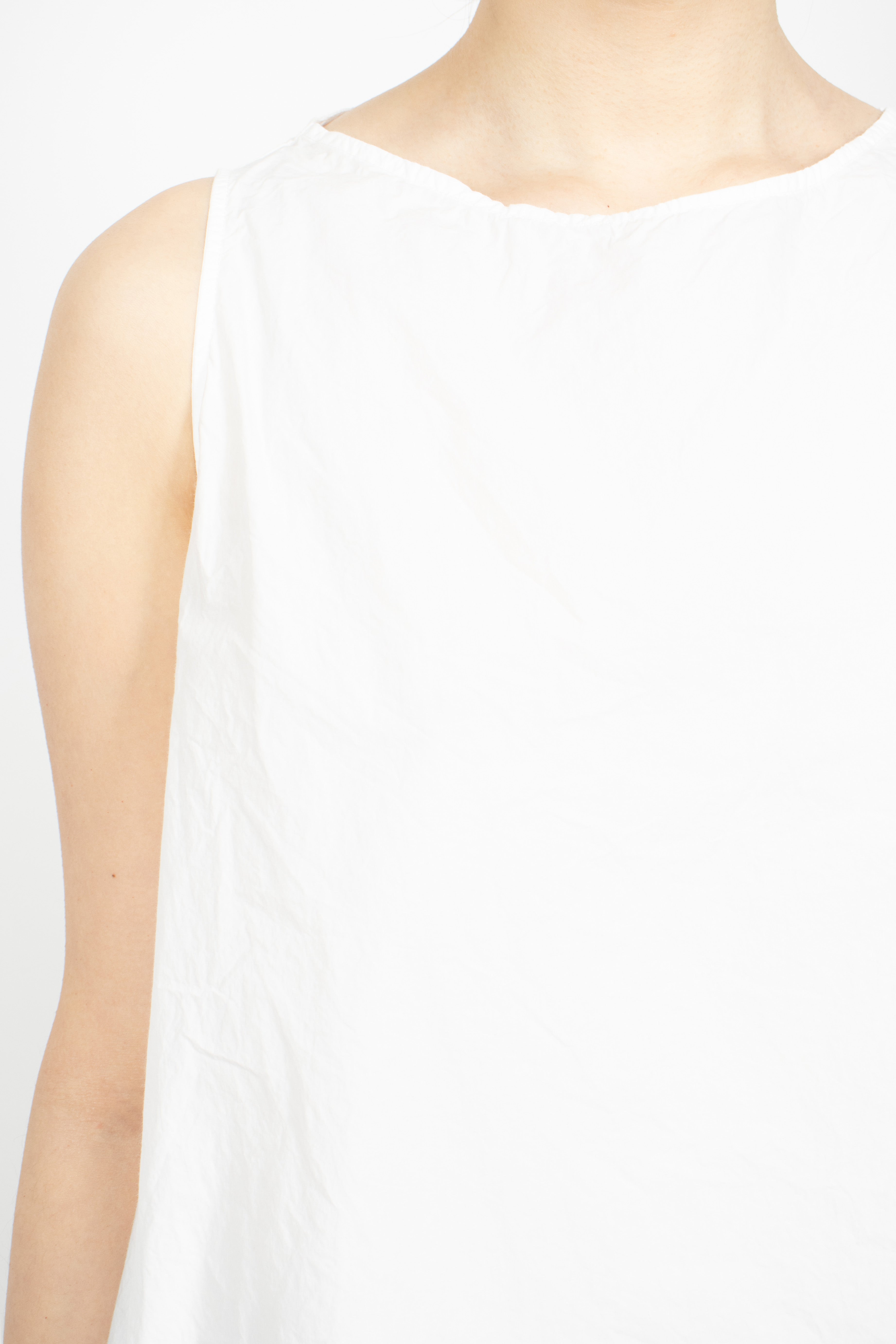 1654 Sleeveless Top TC White