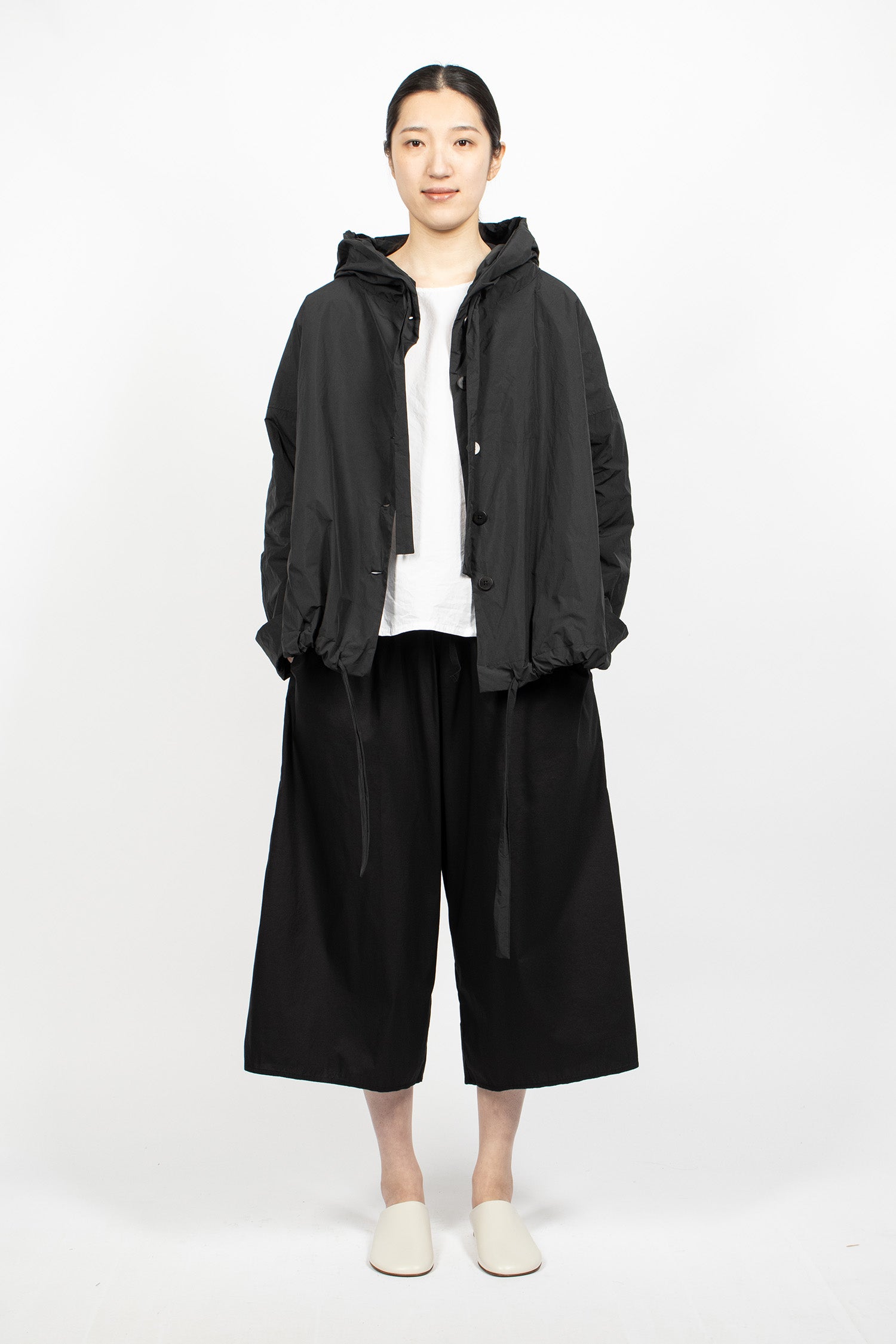 4348 Hooded Jacket N Black