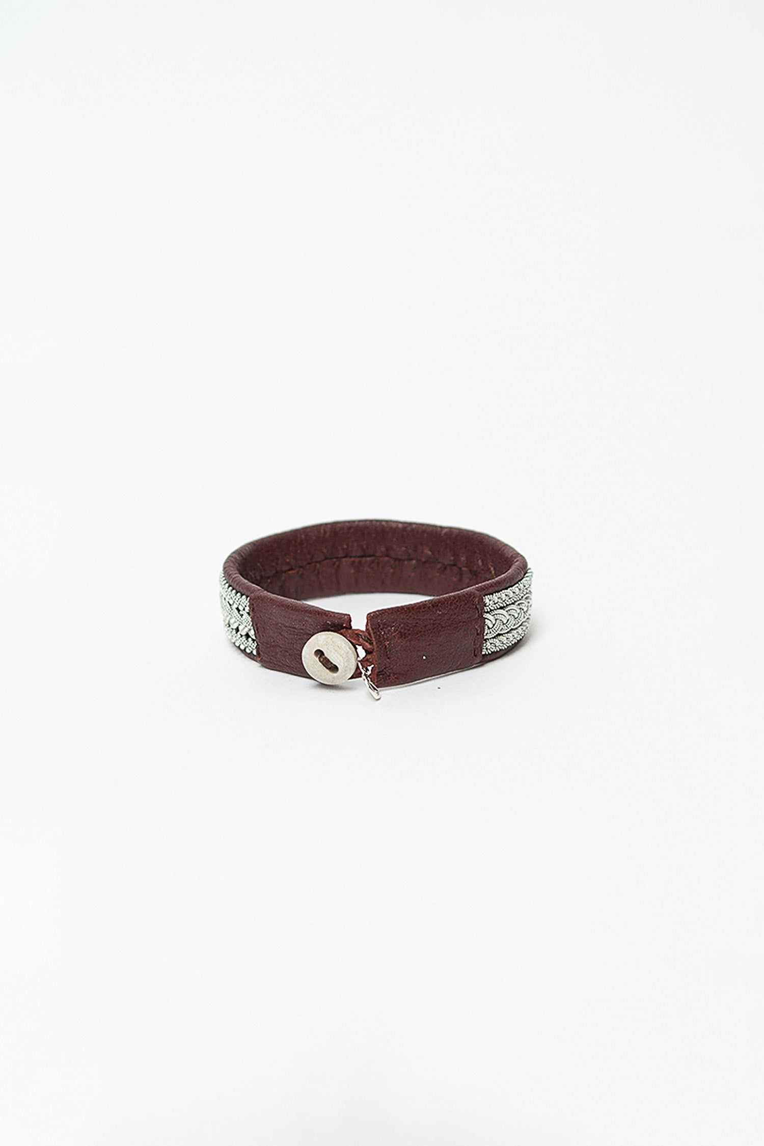 Unisex Ox Brown B5 Bracelet