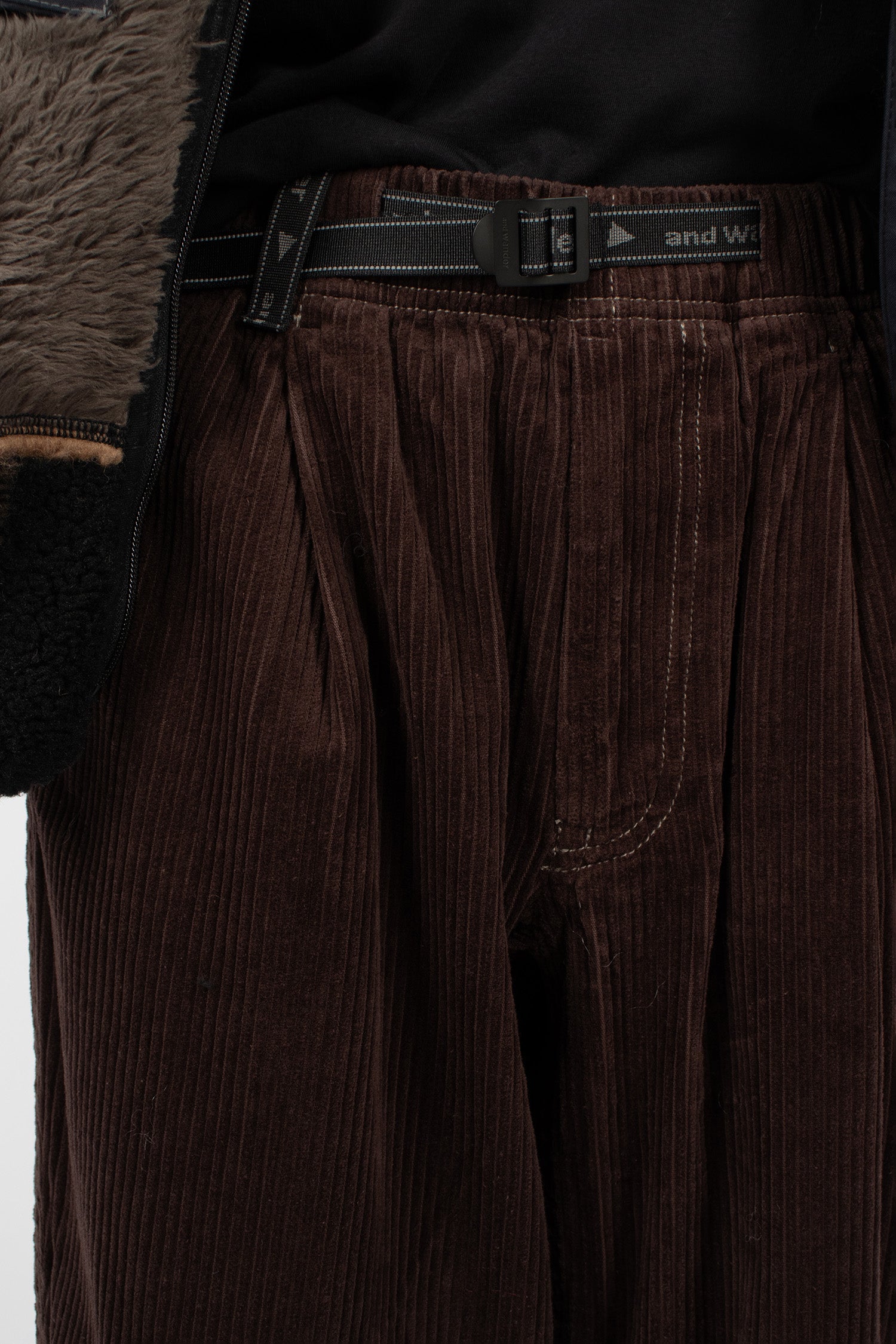 Corduroy Pants Dark Brown