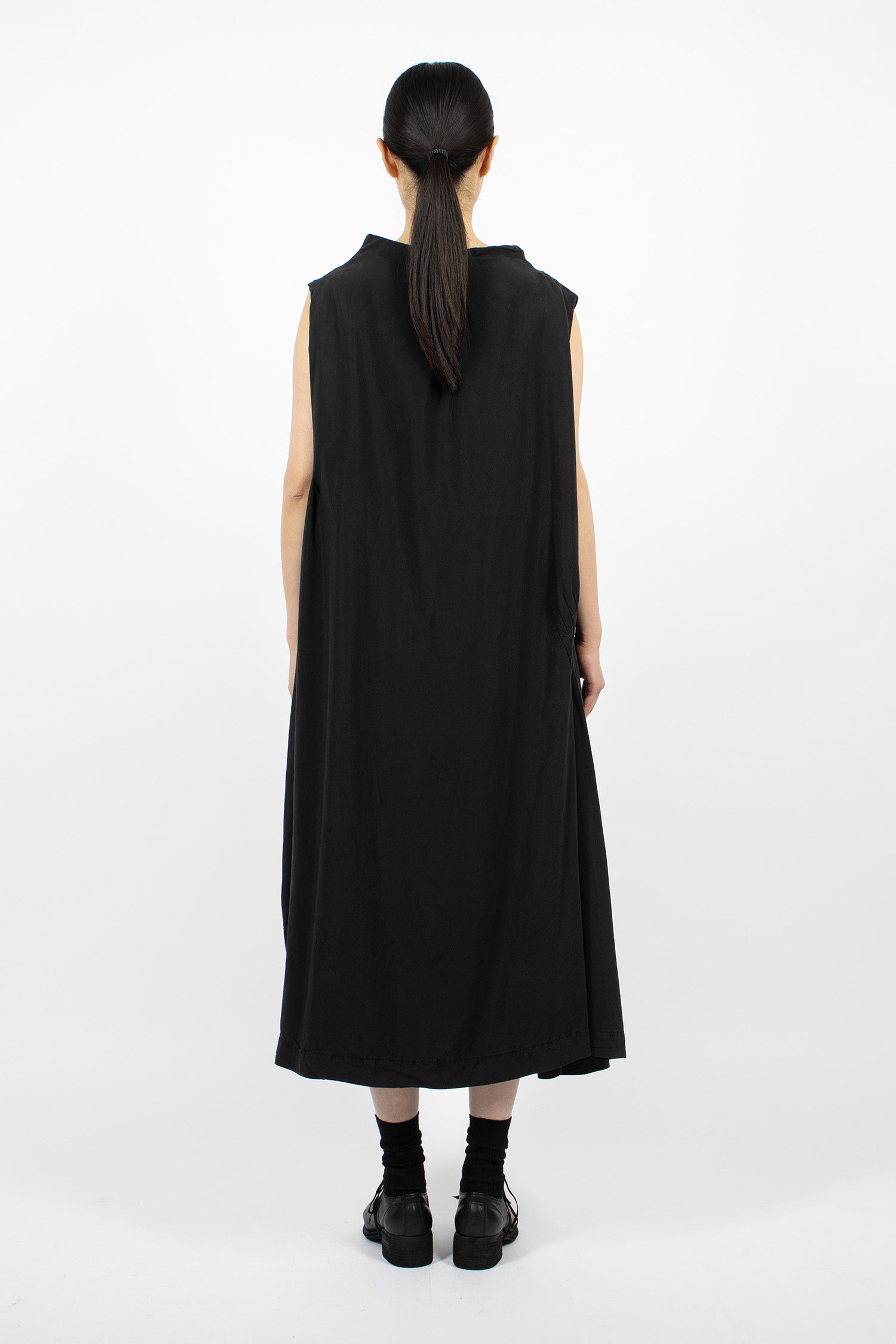 Ggb Silk Dress Black