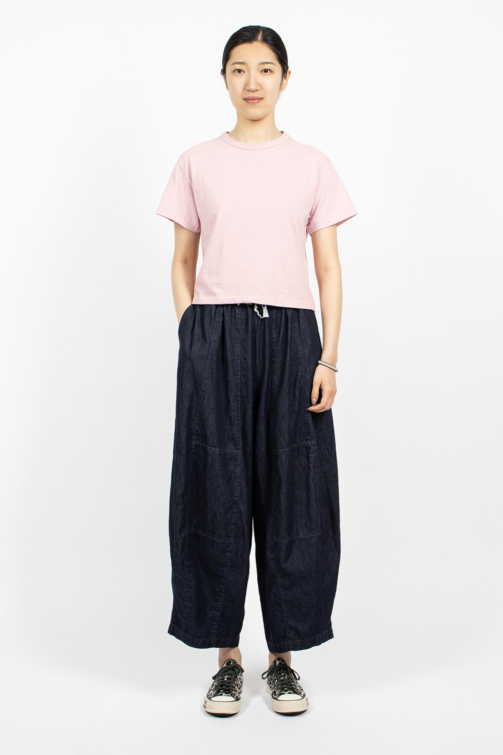 Hi'Aka SS T-Shirt Bleached Mauve