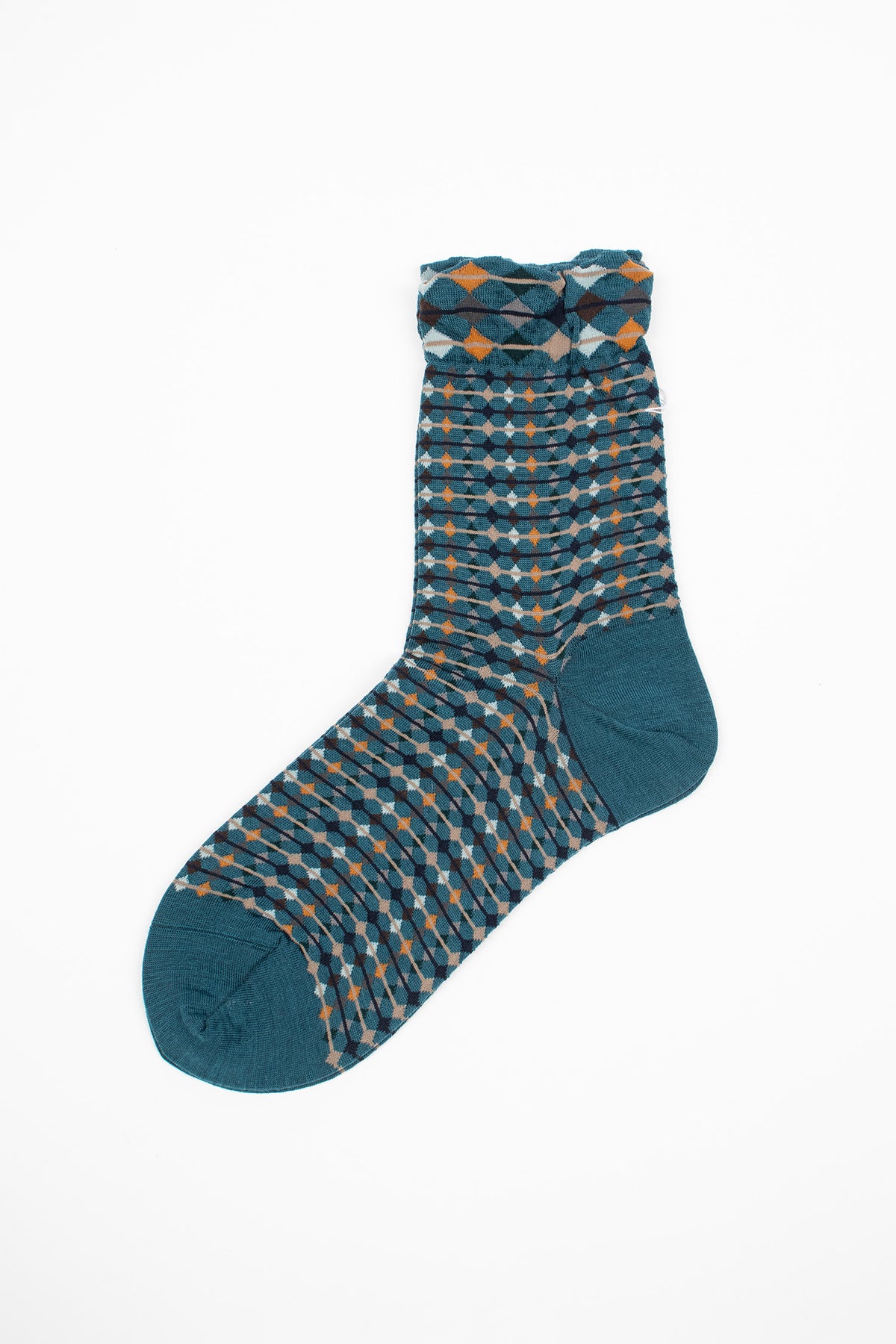 AM-698A Link Up Socks Turquoise