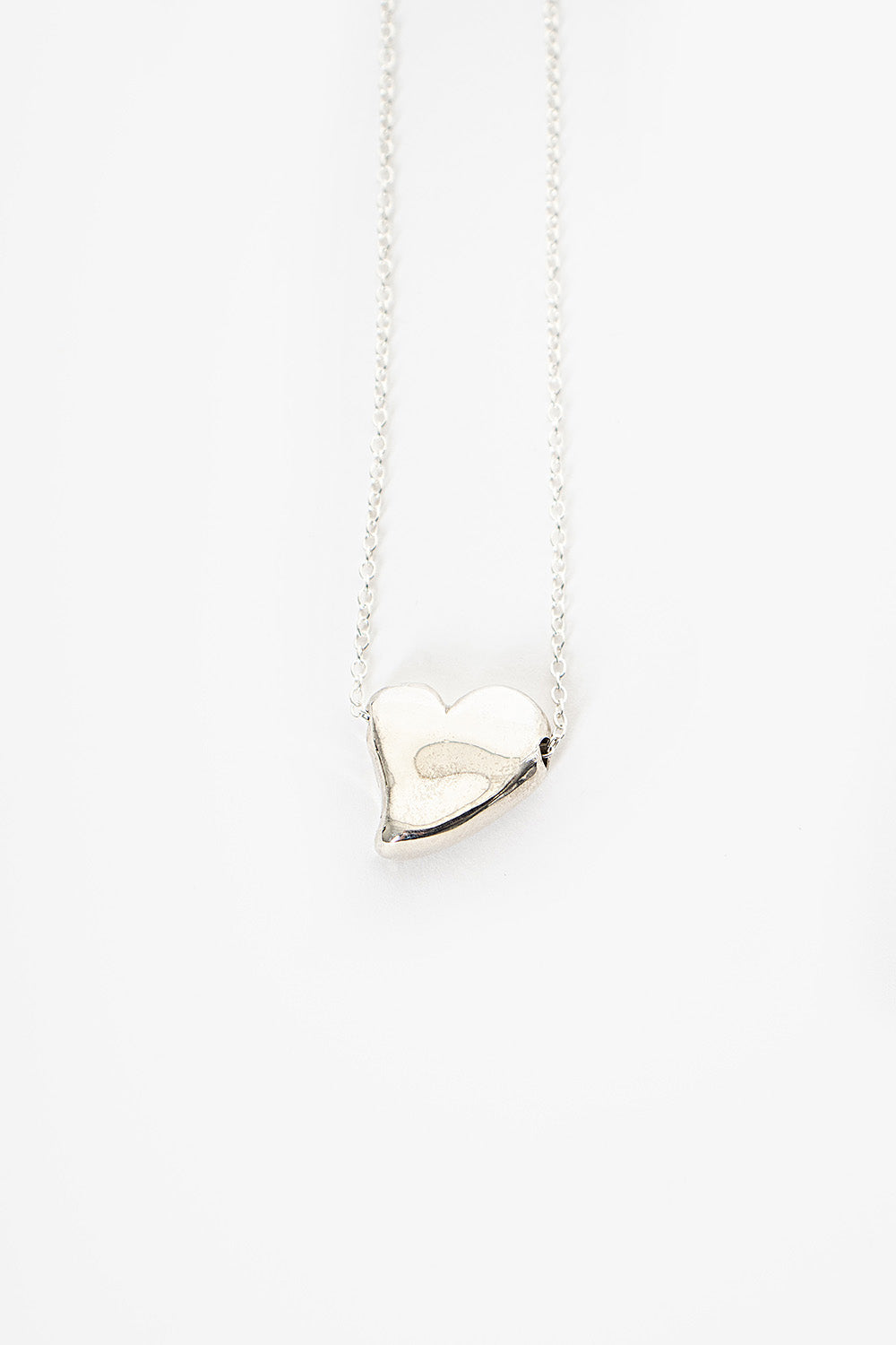 Heart Silver Necklace