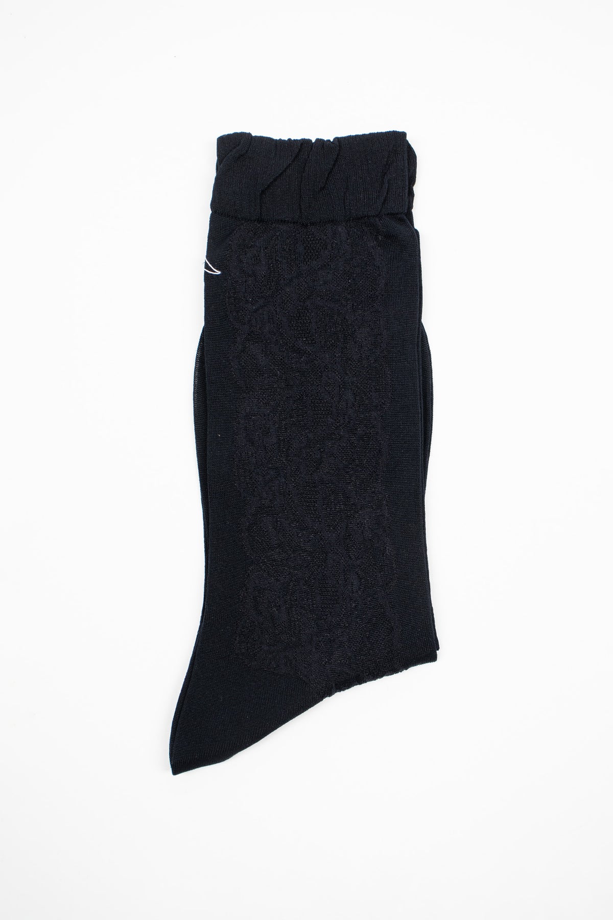 AM-827 Divided Lace Socks Black