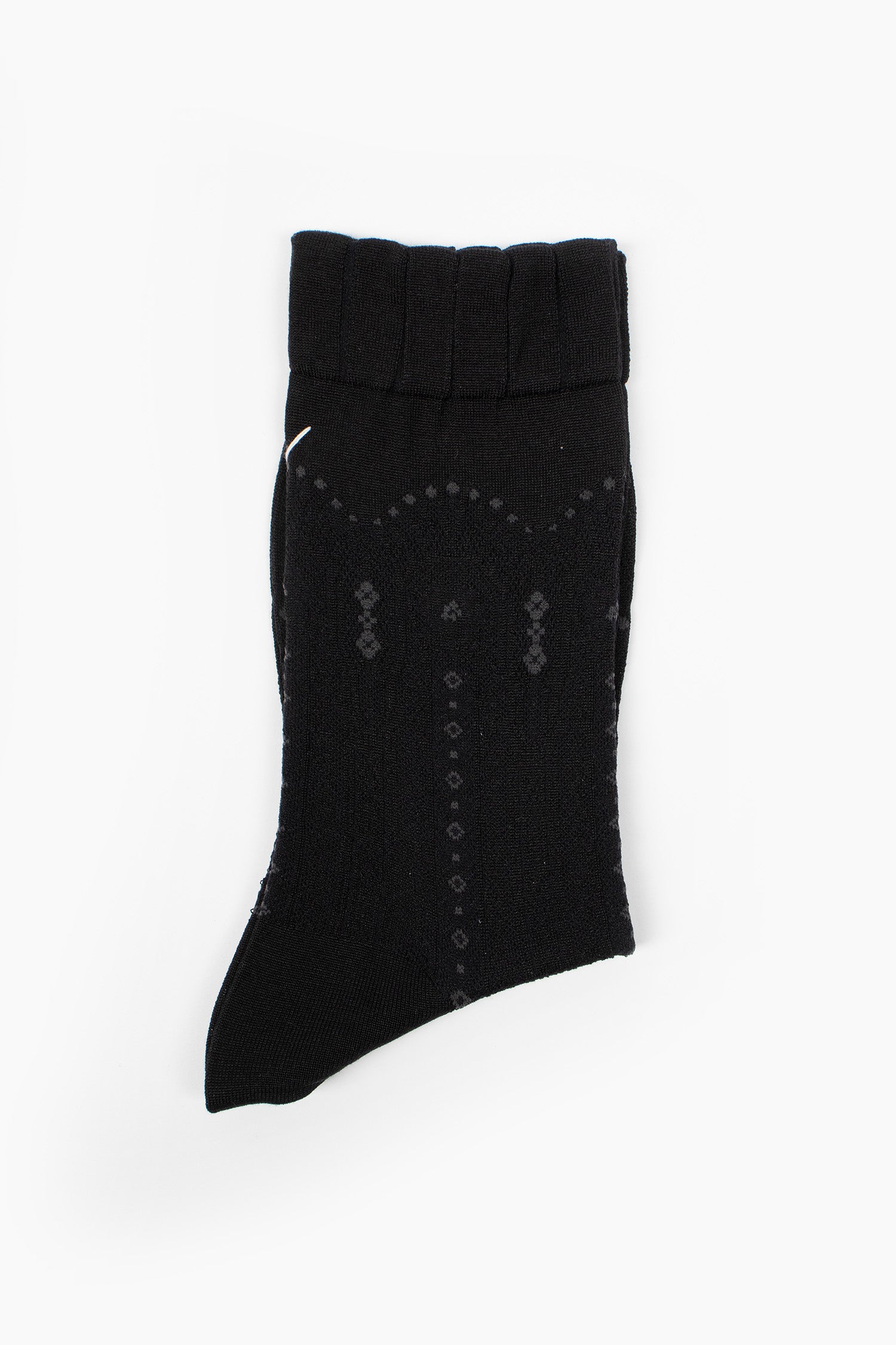 AM-689B Lace Fun Socks Black
