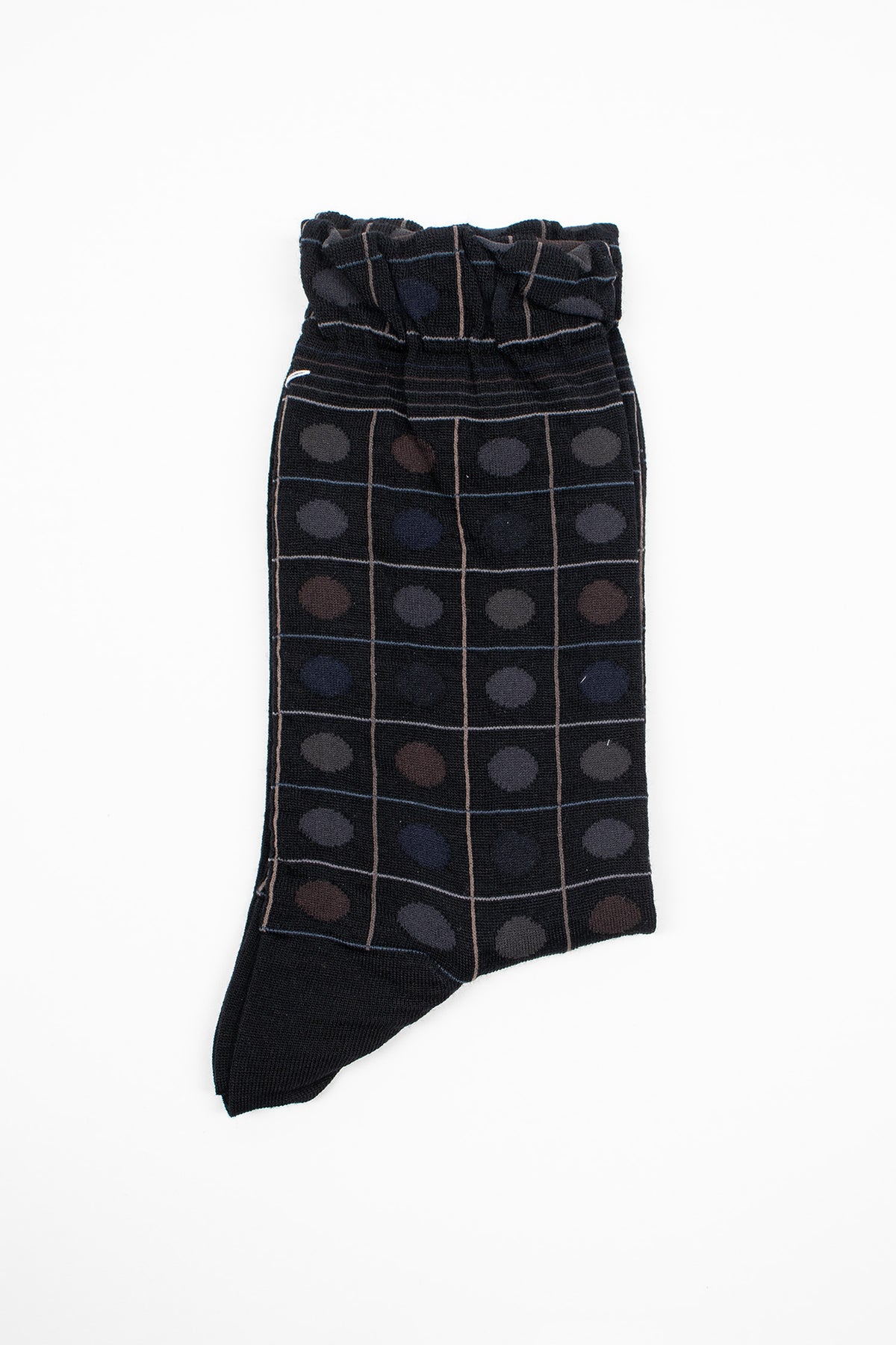 AM-829 Circles Socks Black