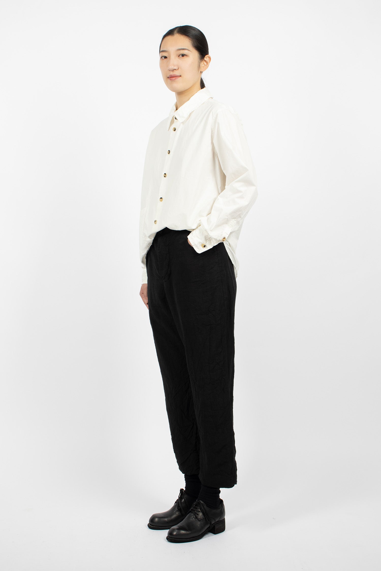 Rp Drawstring Trousers Black