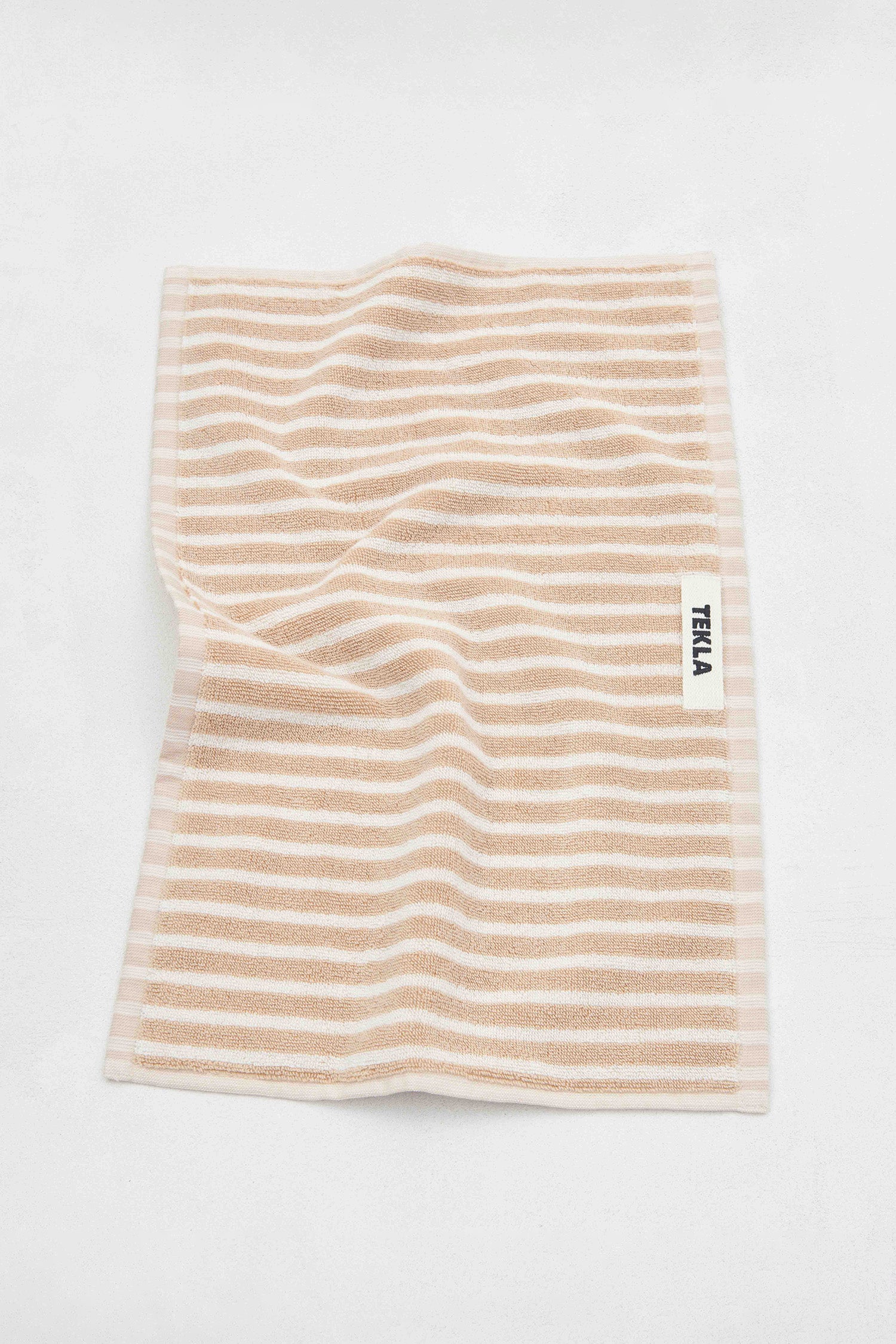 Terry Bath Towel Ivory Stripe