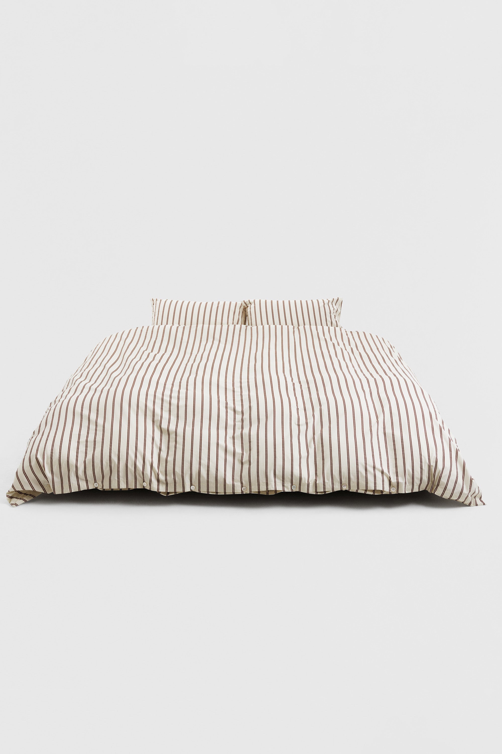 Percale Double Duvet Hopper Stripe