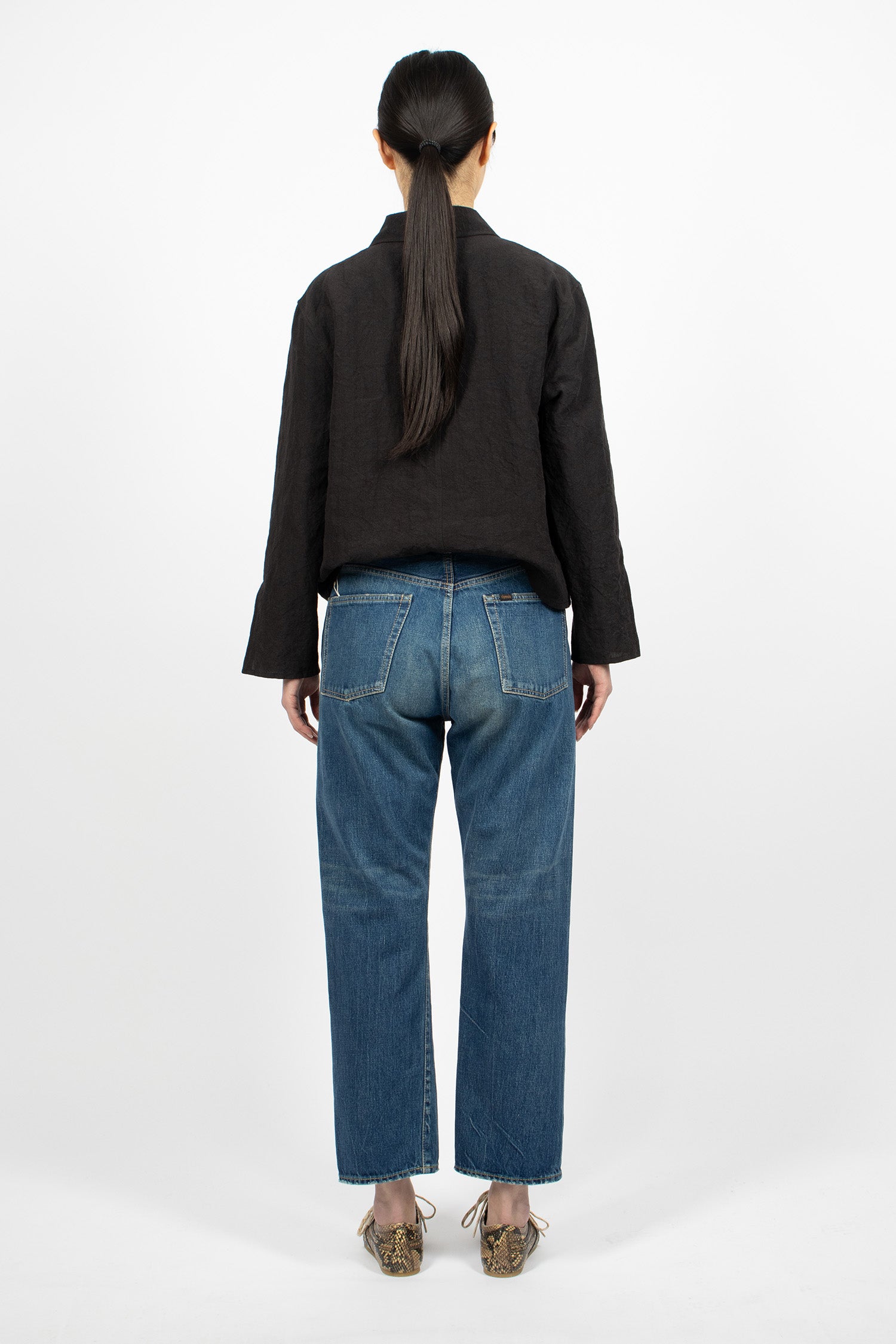 WP08 Selvedge Straight Cut Jean Used Medium