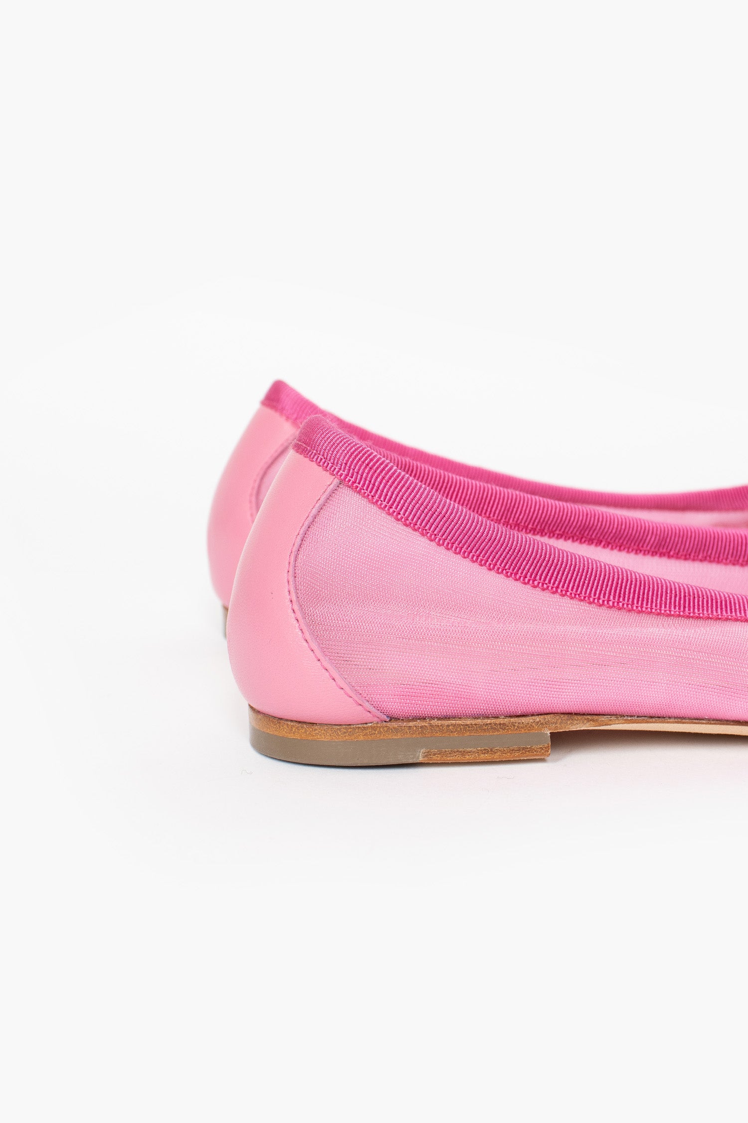 Mesh Embroidery Ballerina Pink