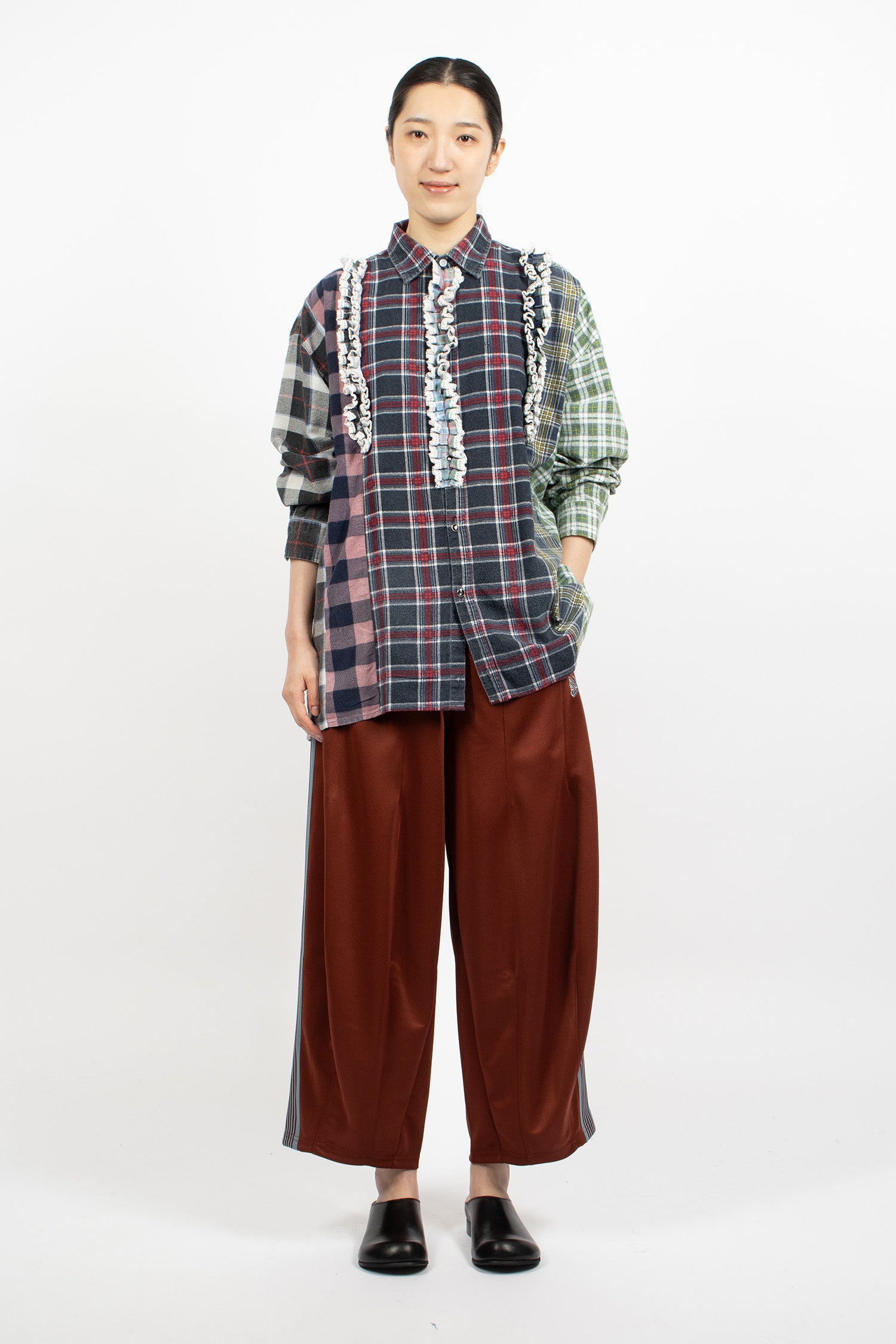 H.D. Track Pant Rust/Blue