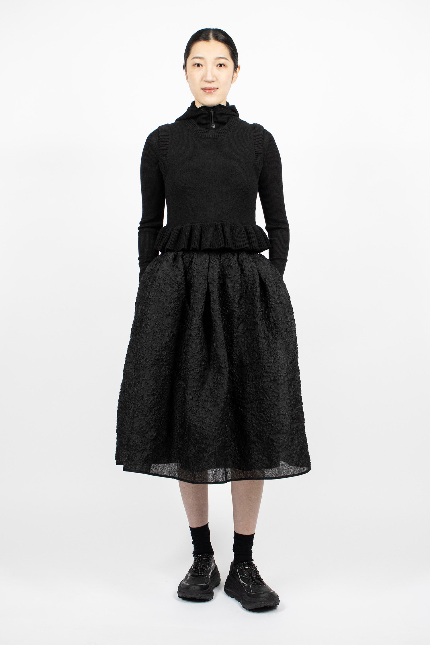 Billie Knitted Vest Black