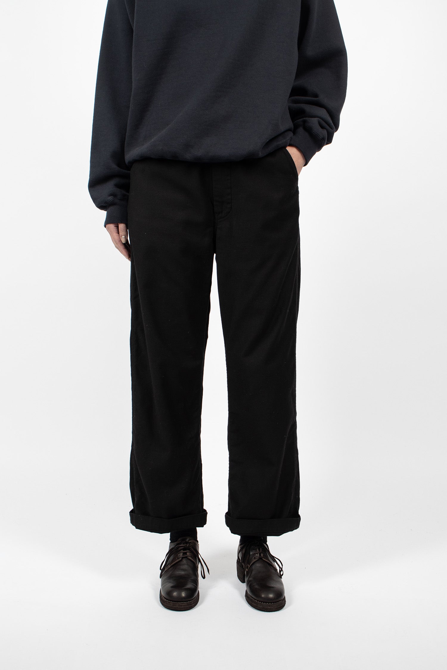 Wide Fit New Yorker Pant Black