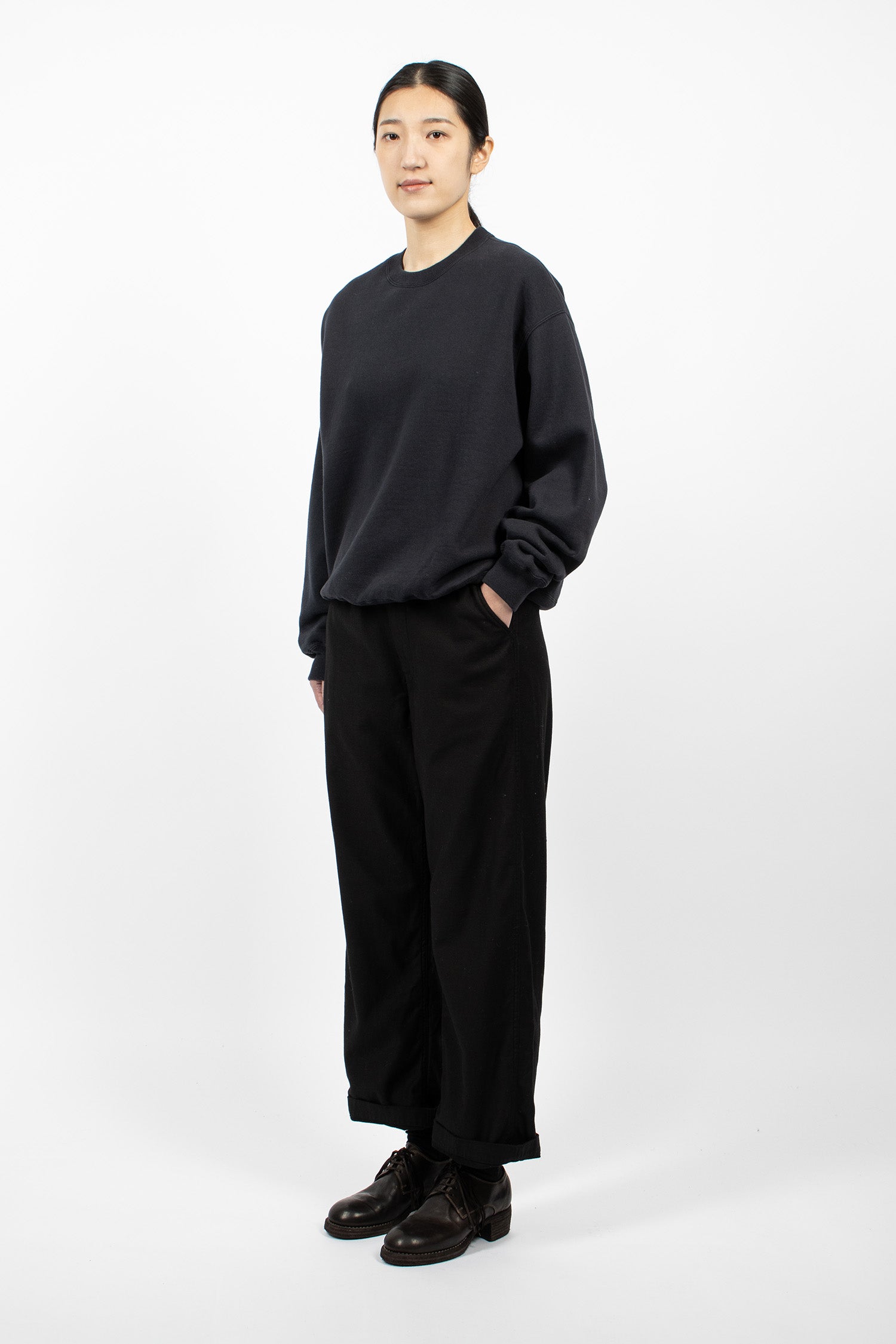 Wide Fit New Yorker Pant Black