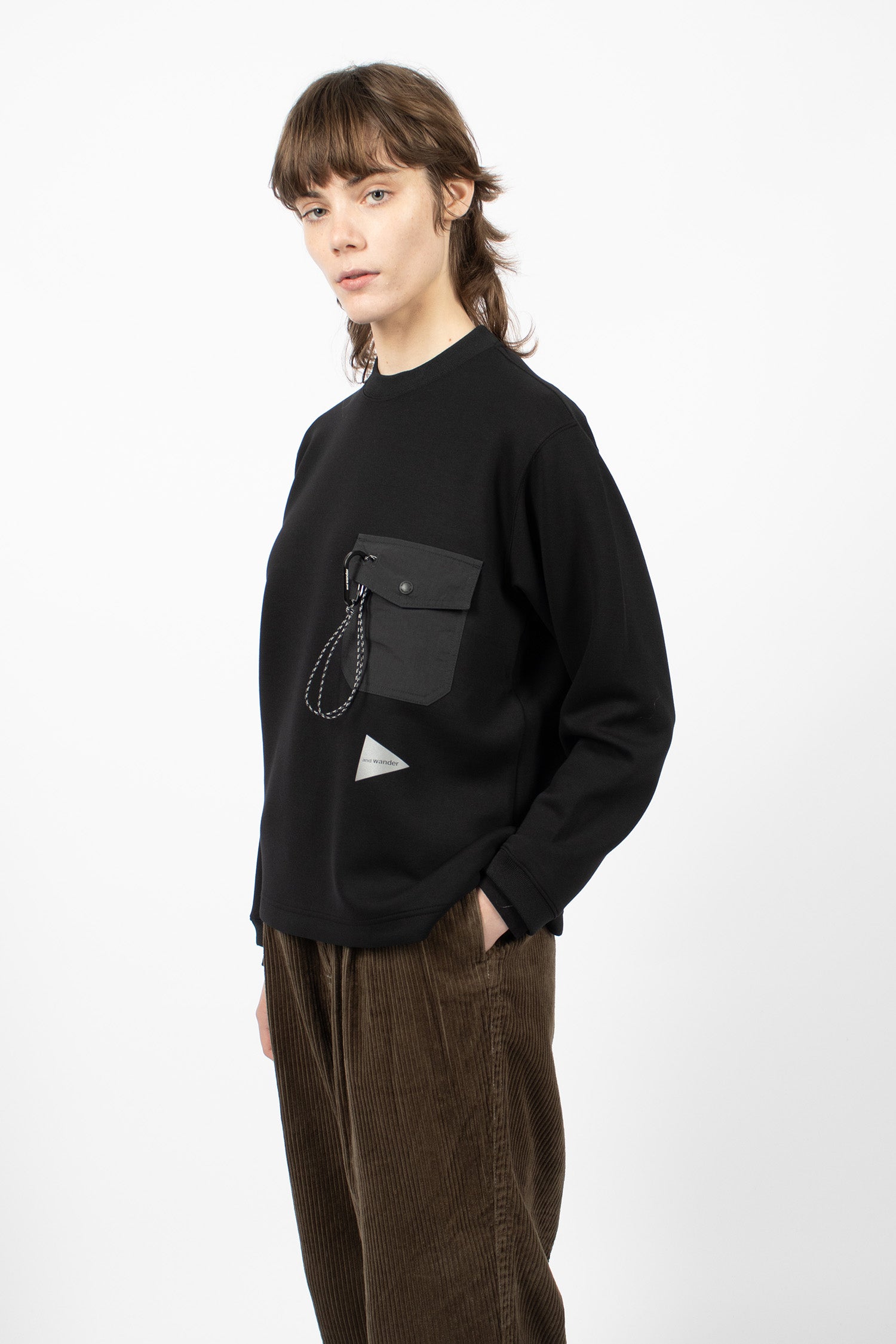 Airy Warm Pullover Black