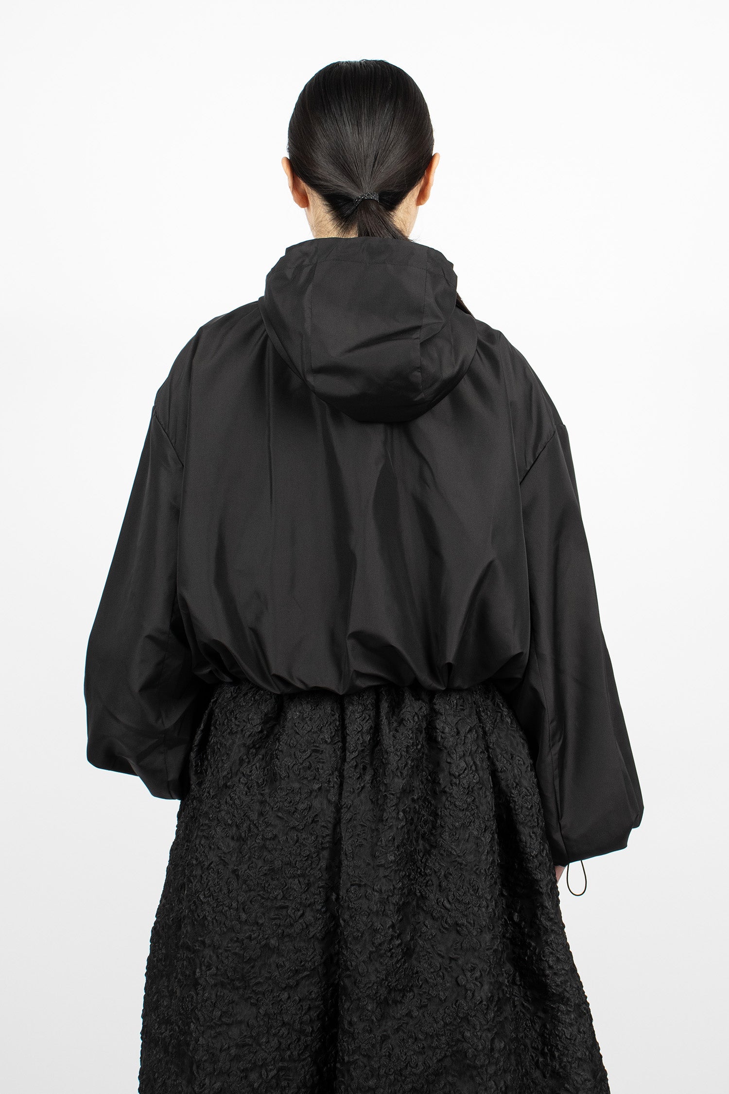 Aisha Blouson Jacket Black