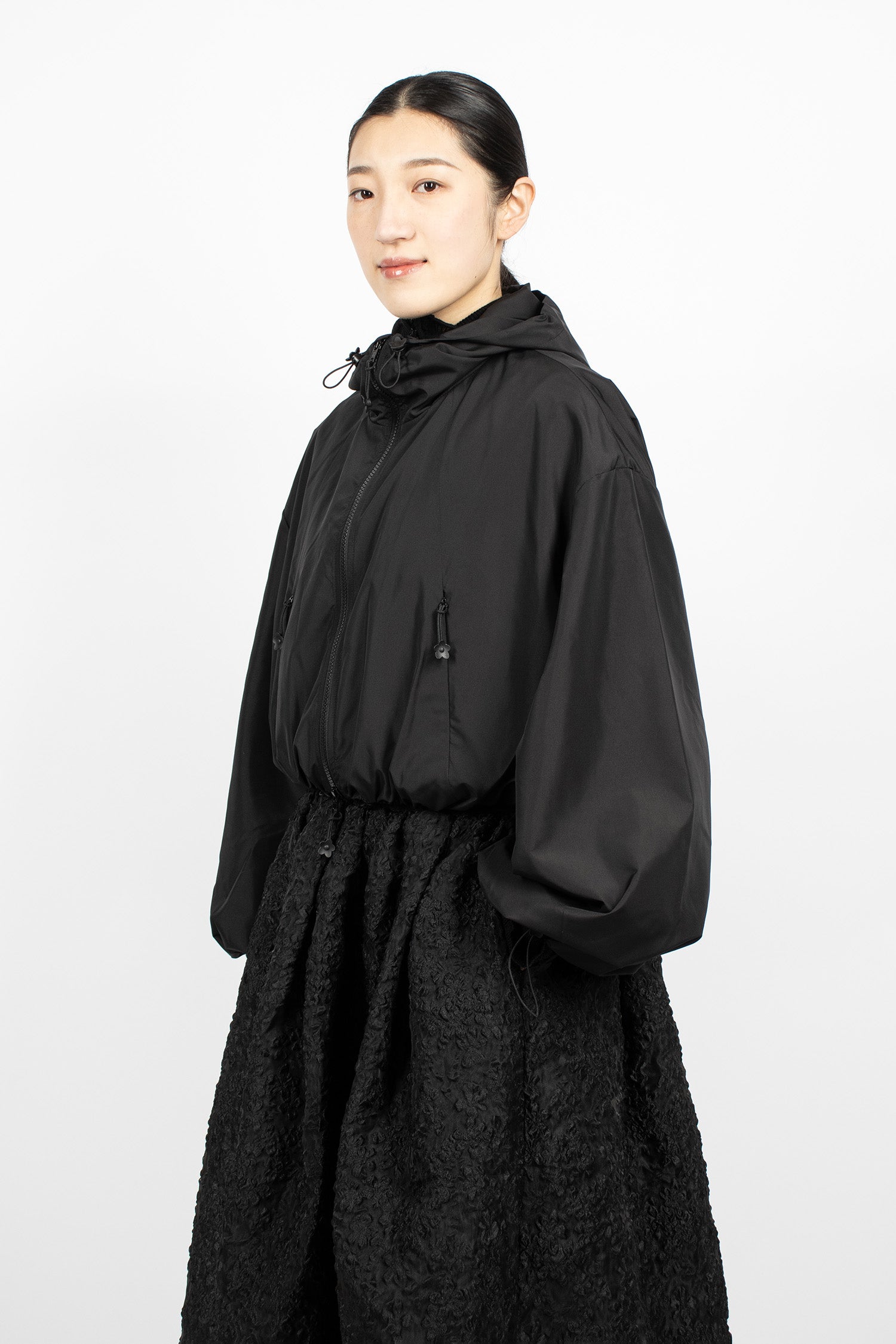 Aisha Blouson Jacket Black