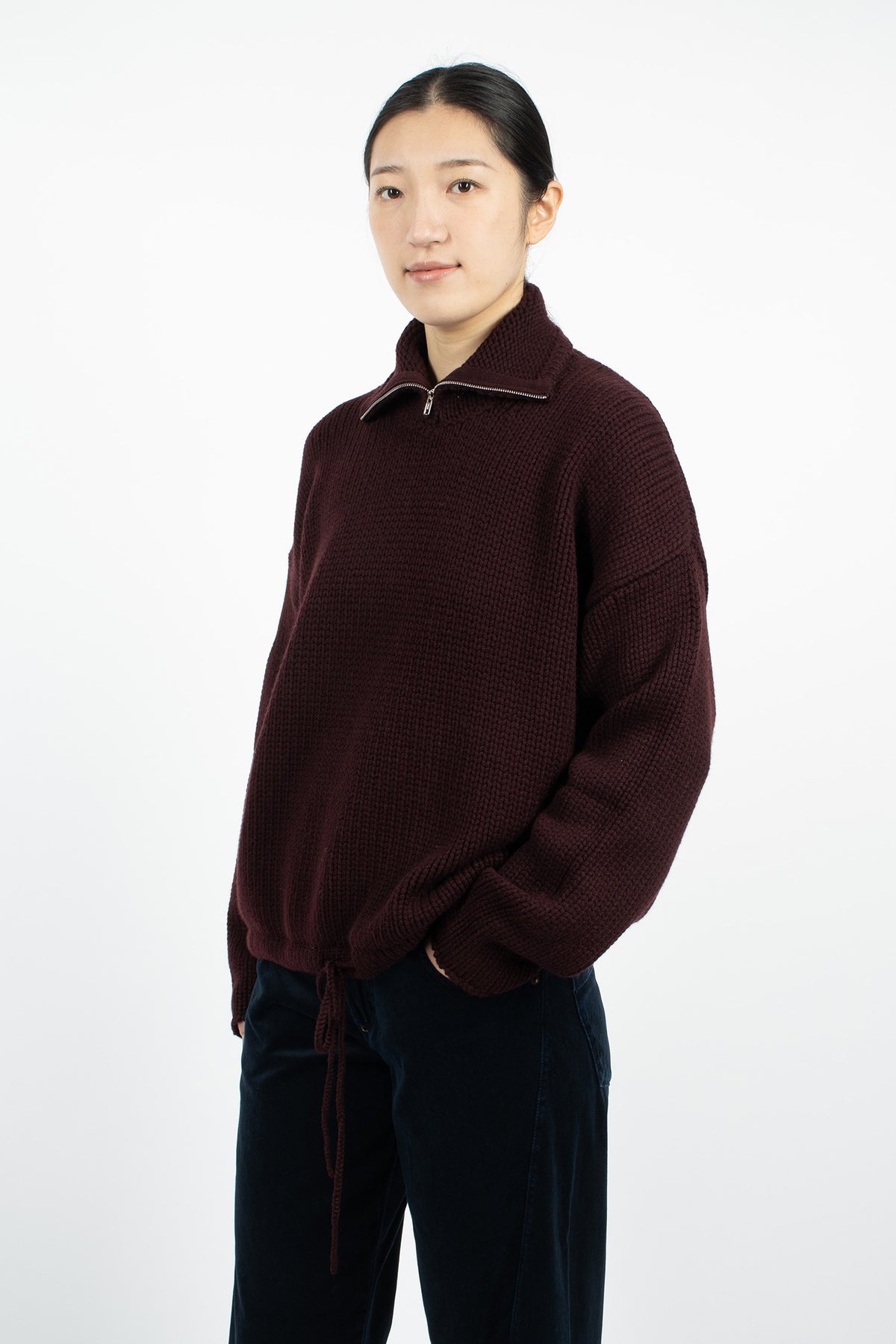 Borden Sweater Boysenberry