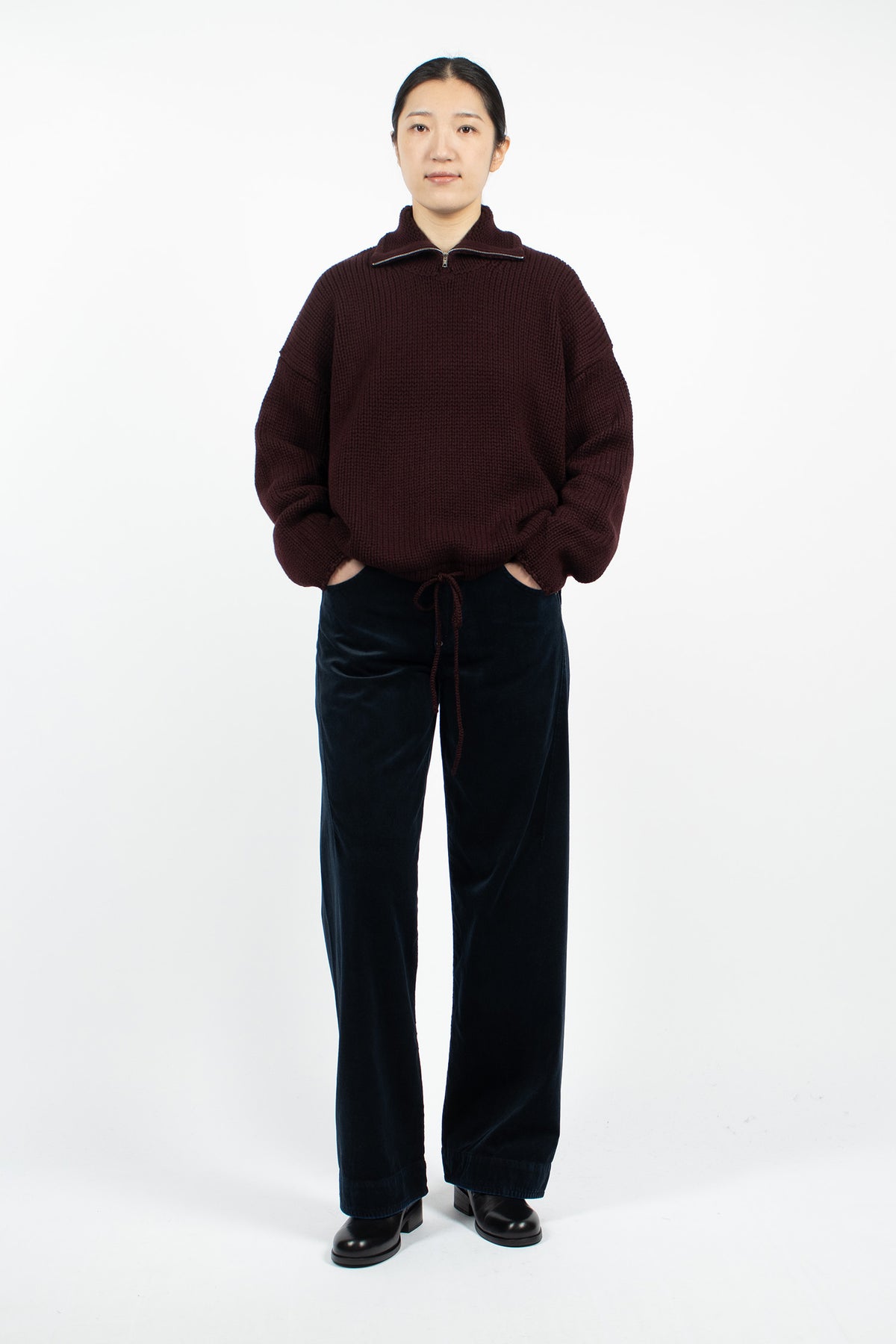 Borden Sweater Boysenberry