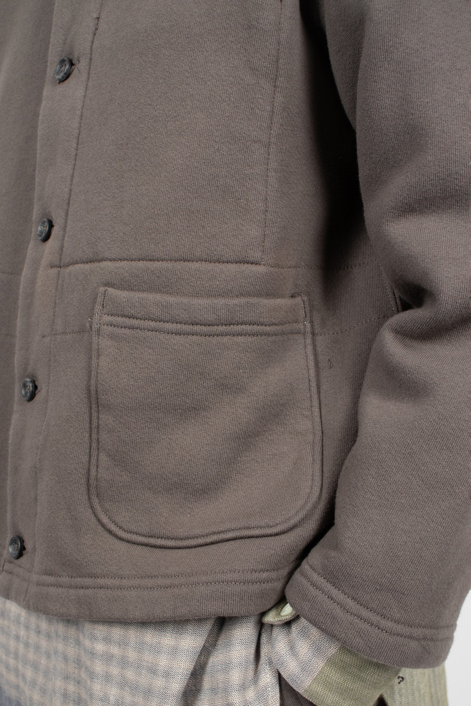 Knit Cardigan Graphite