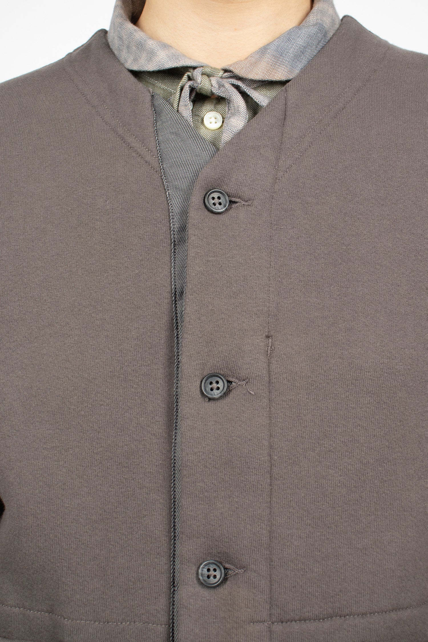 Knit Cardigan Graphite