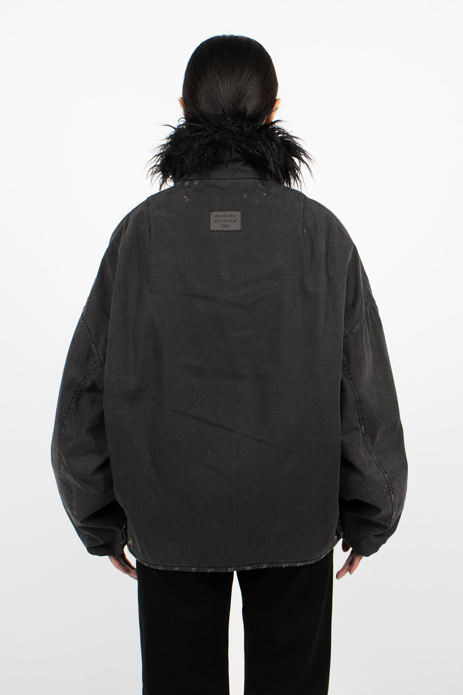 Coated Jacket Black