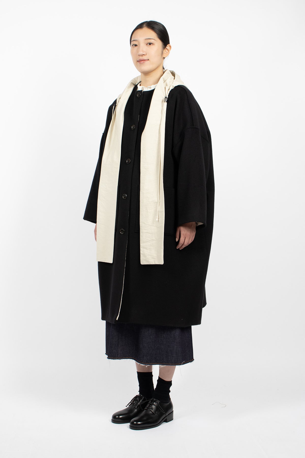 Fien Long Coat Black