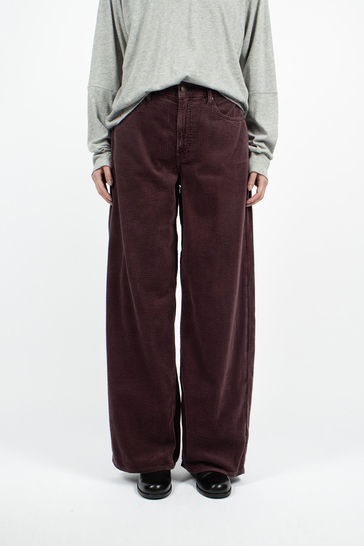 Corduroy Roomy Jeans Viola