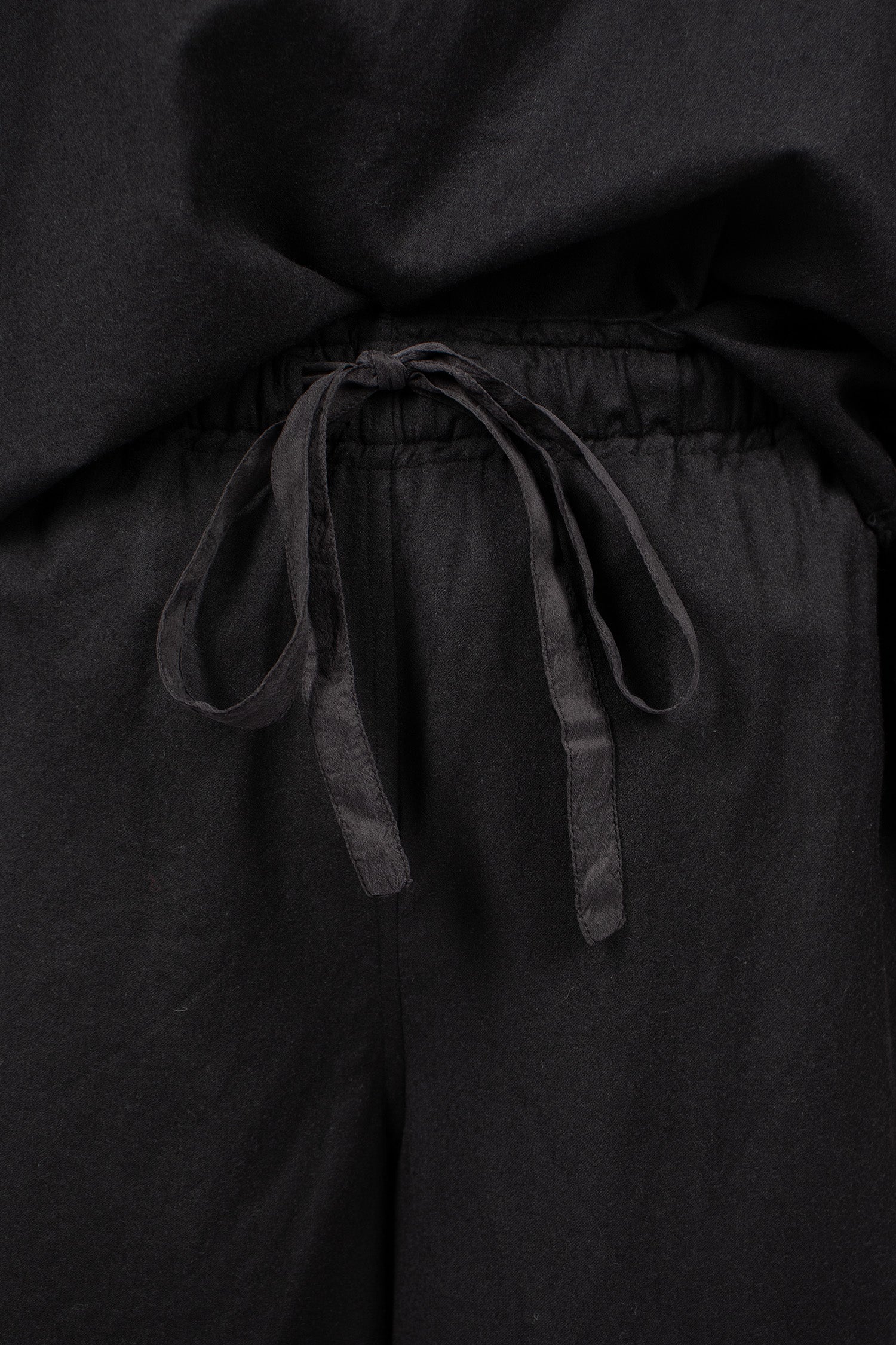 Coulisse Wool Pants Black