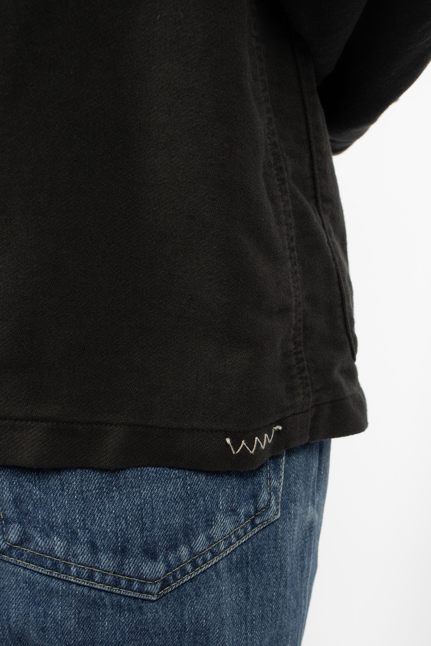 Coverall Moleskin Jacket Black