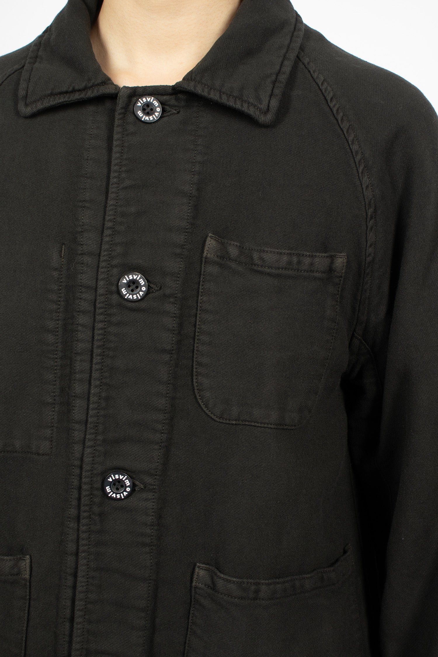 Coverall Moleskin Jacket Black