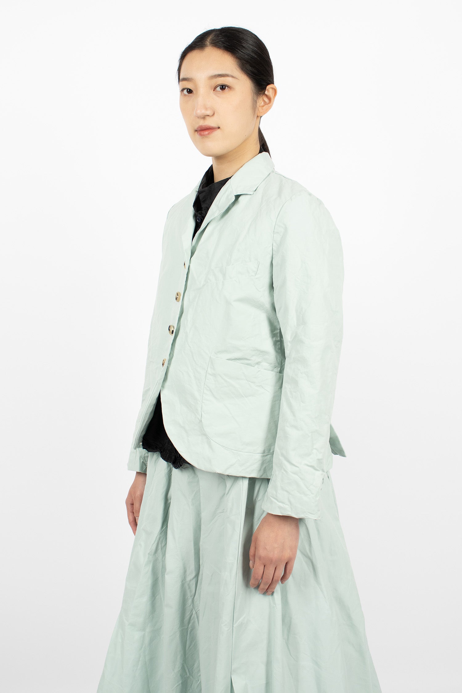 Cumulus Waxed Jacket Aqua Quartz