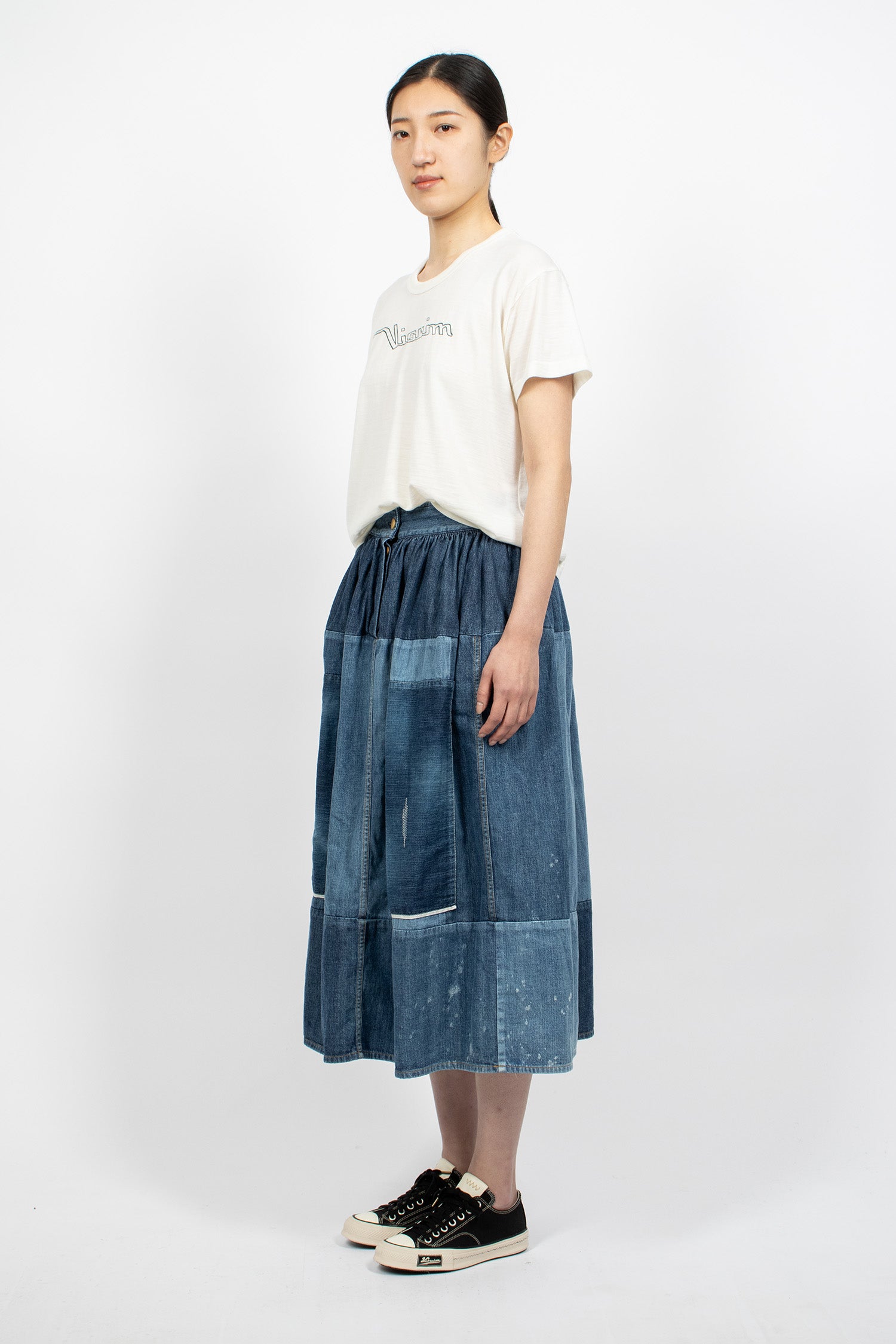 SS Elevation Skirt Denim Indigo
