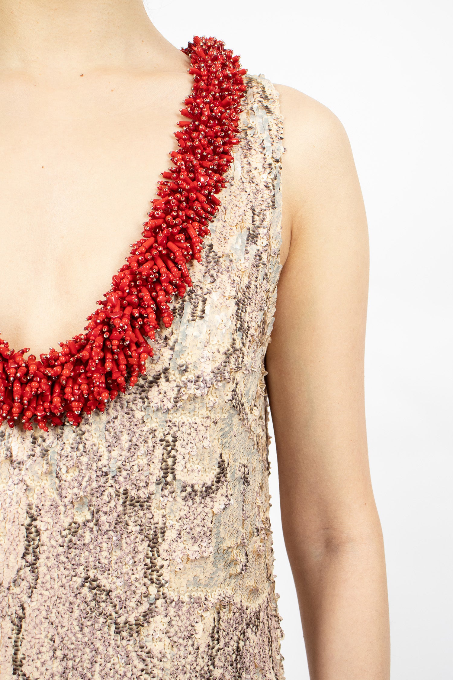 Embellished Dress Lilac