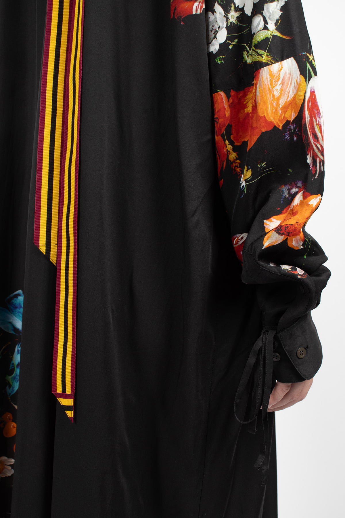 Satin Maxi Dress Dessin A