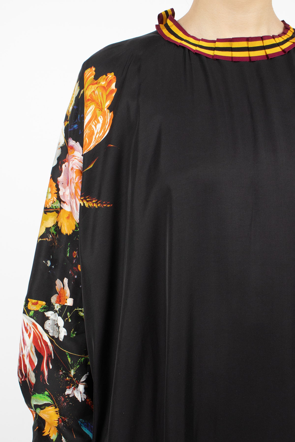 Satin Maxi Dress Dessin A