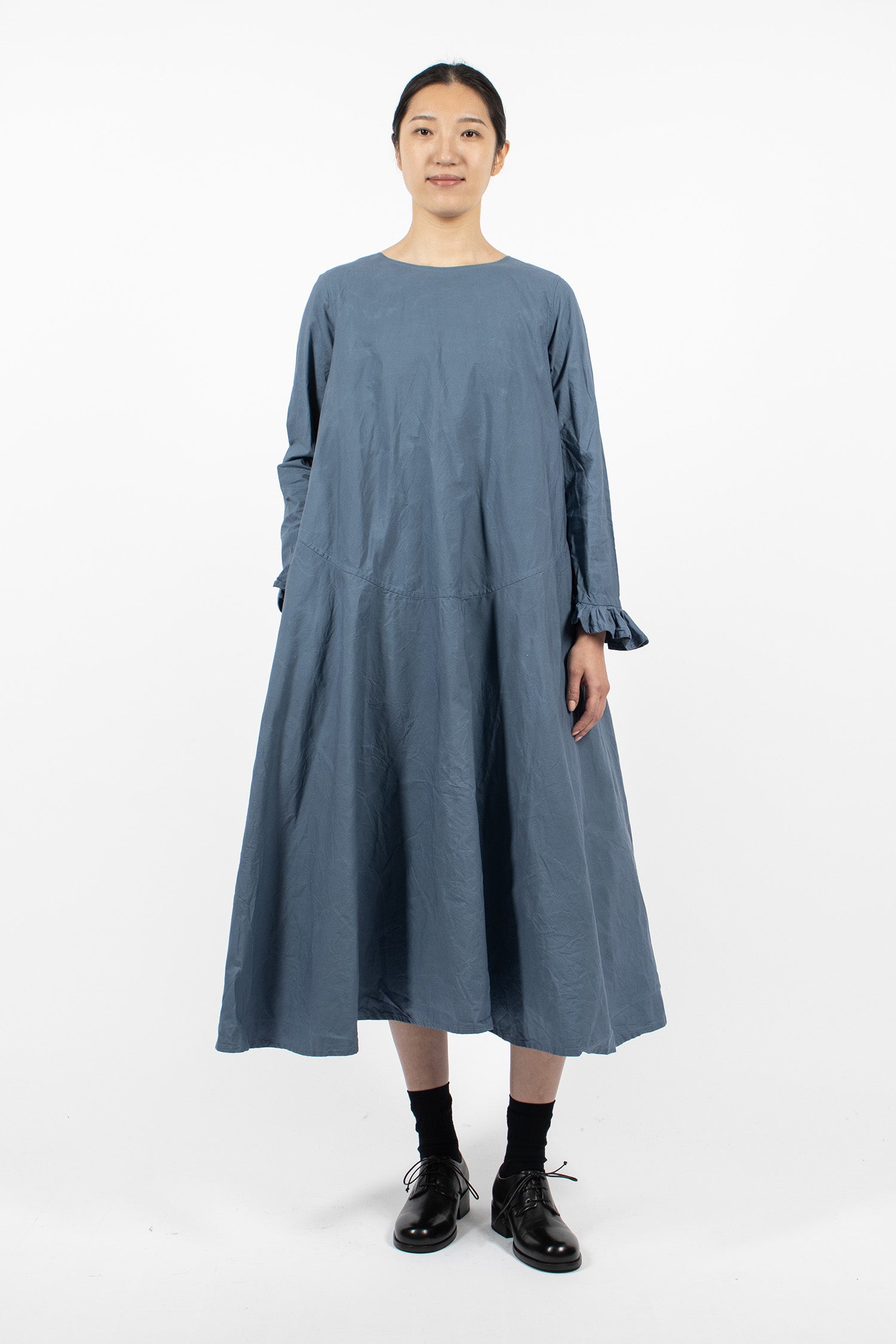Vr Waxed Dress Graphite