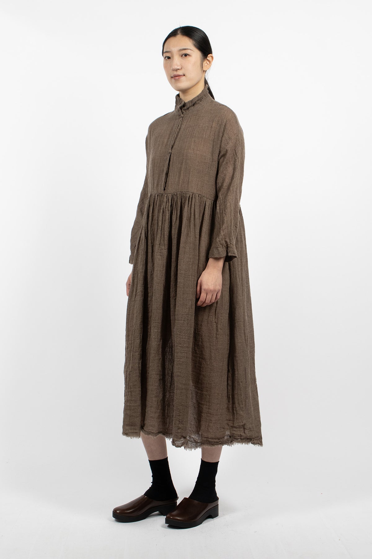 Aria 2627 Wool Dress Natural