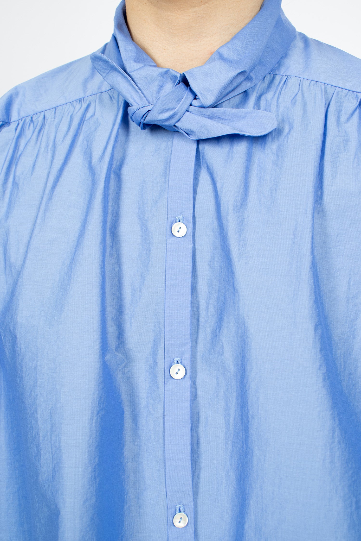 Flo Collar Shirt Blue