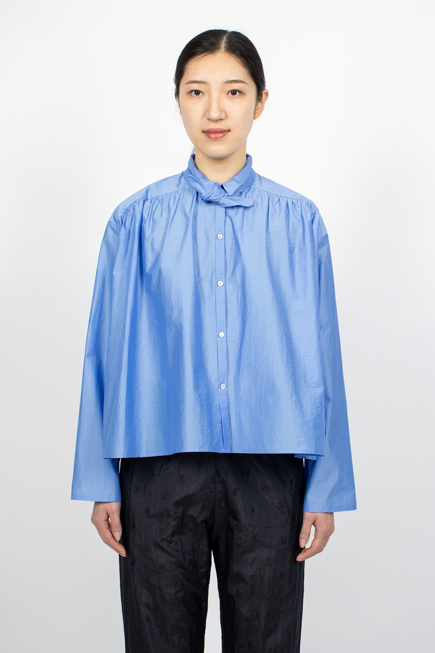 Flo Collar Shirt Blue