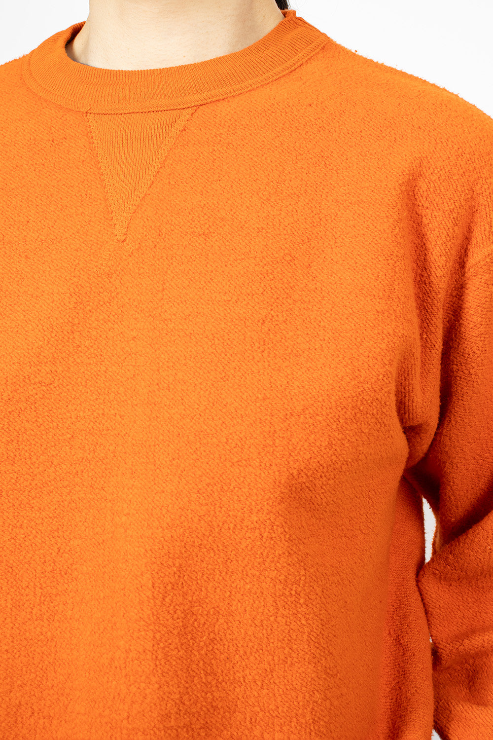 Hina Crew Neck Sweatshirt Gold Flame