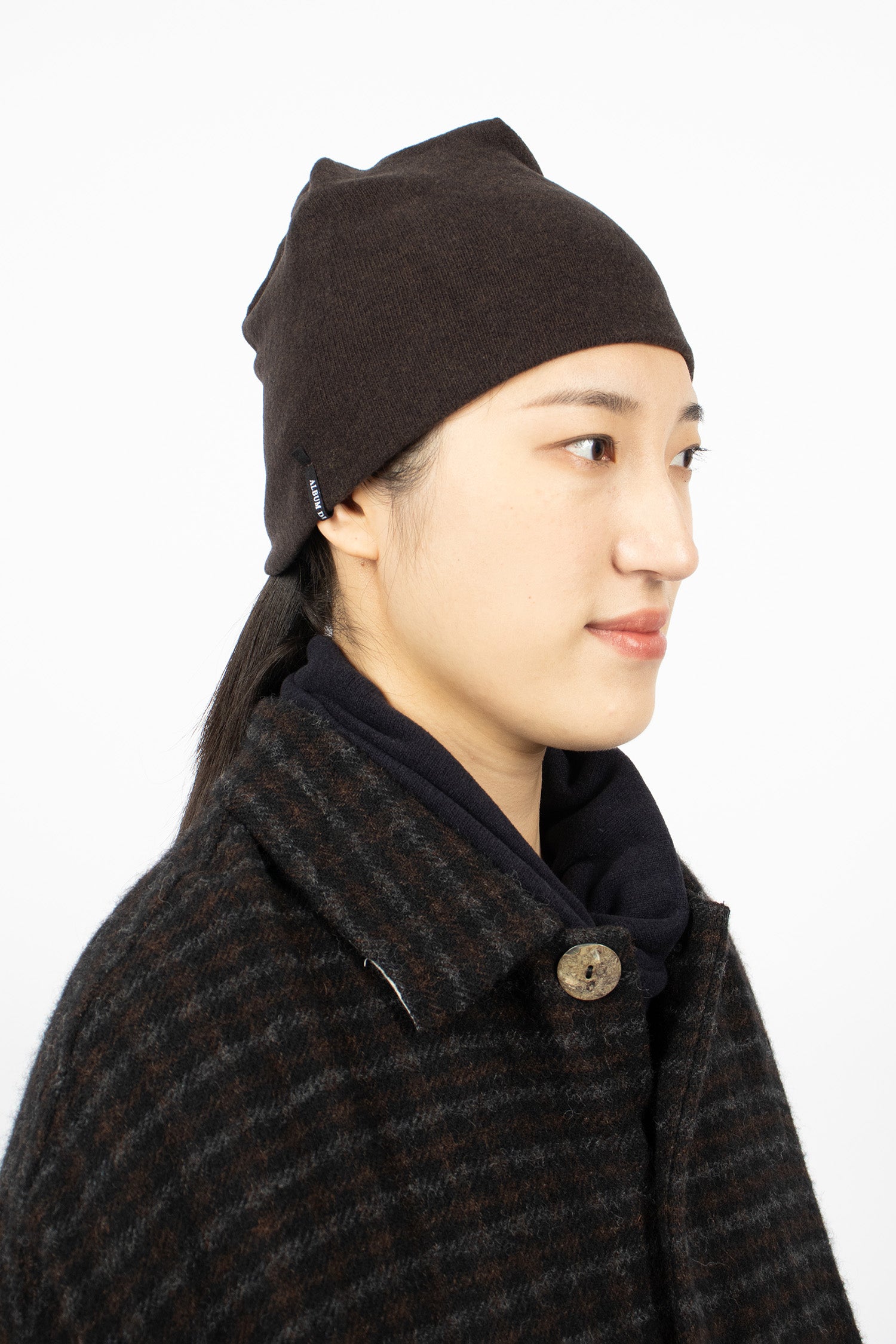 95_41 Knitted Hat JP Chocolate