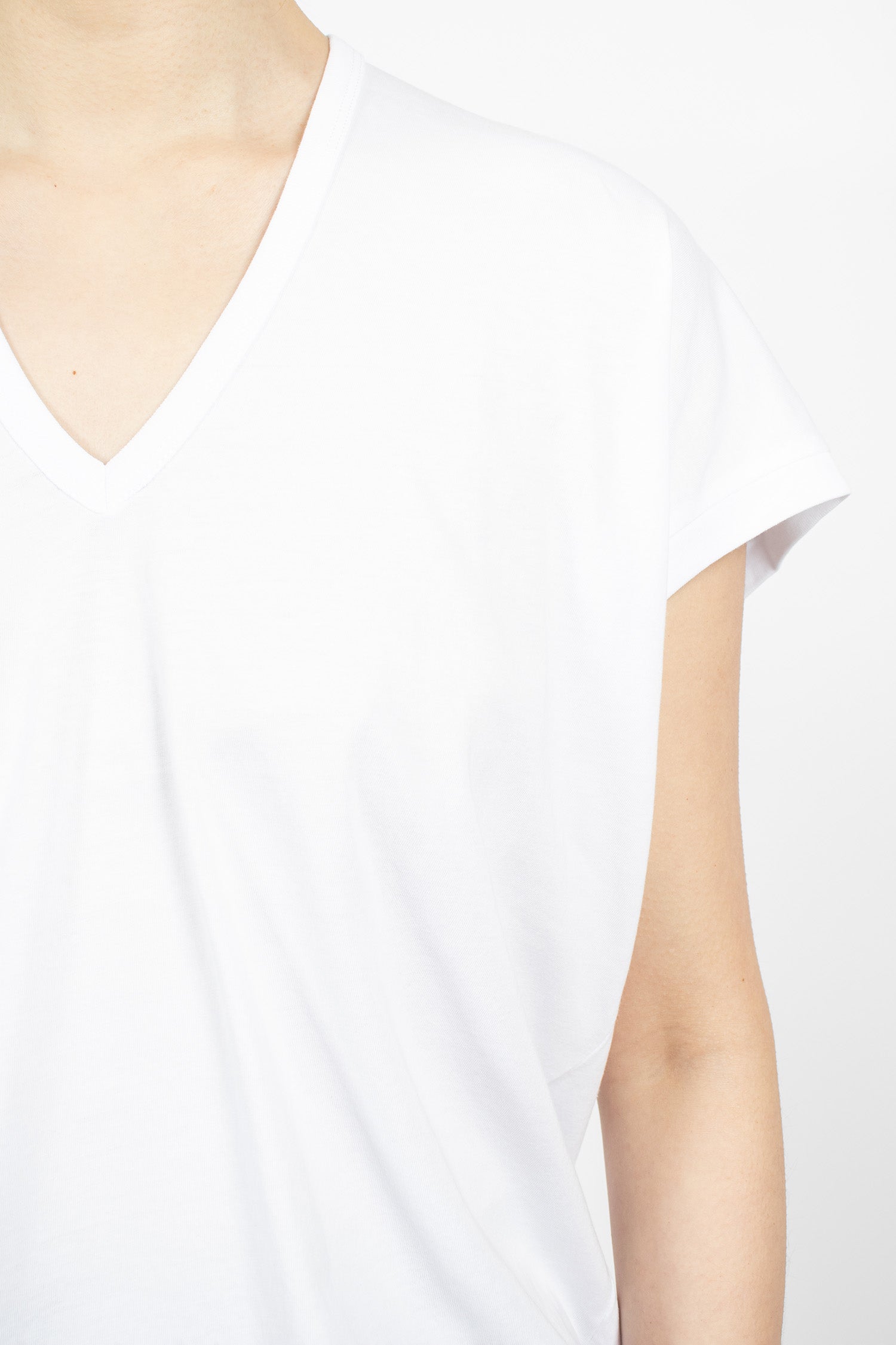 V-Neck Tee White