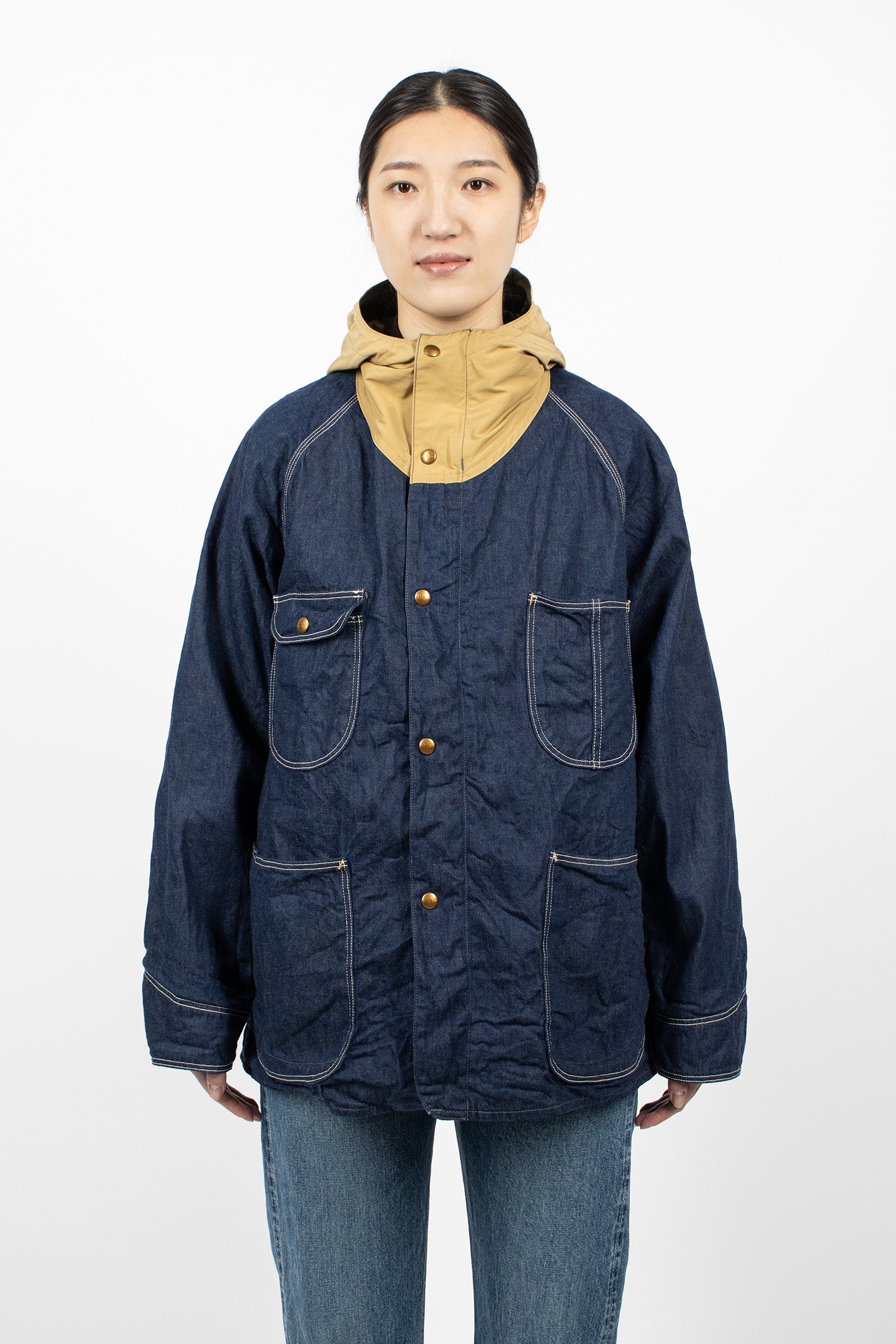 60/40 Cloth Hooded Coverall One Wash