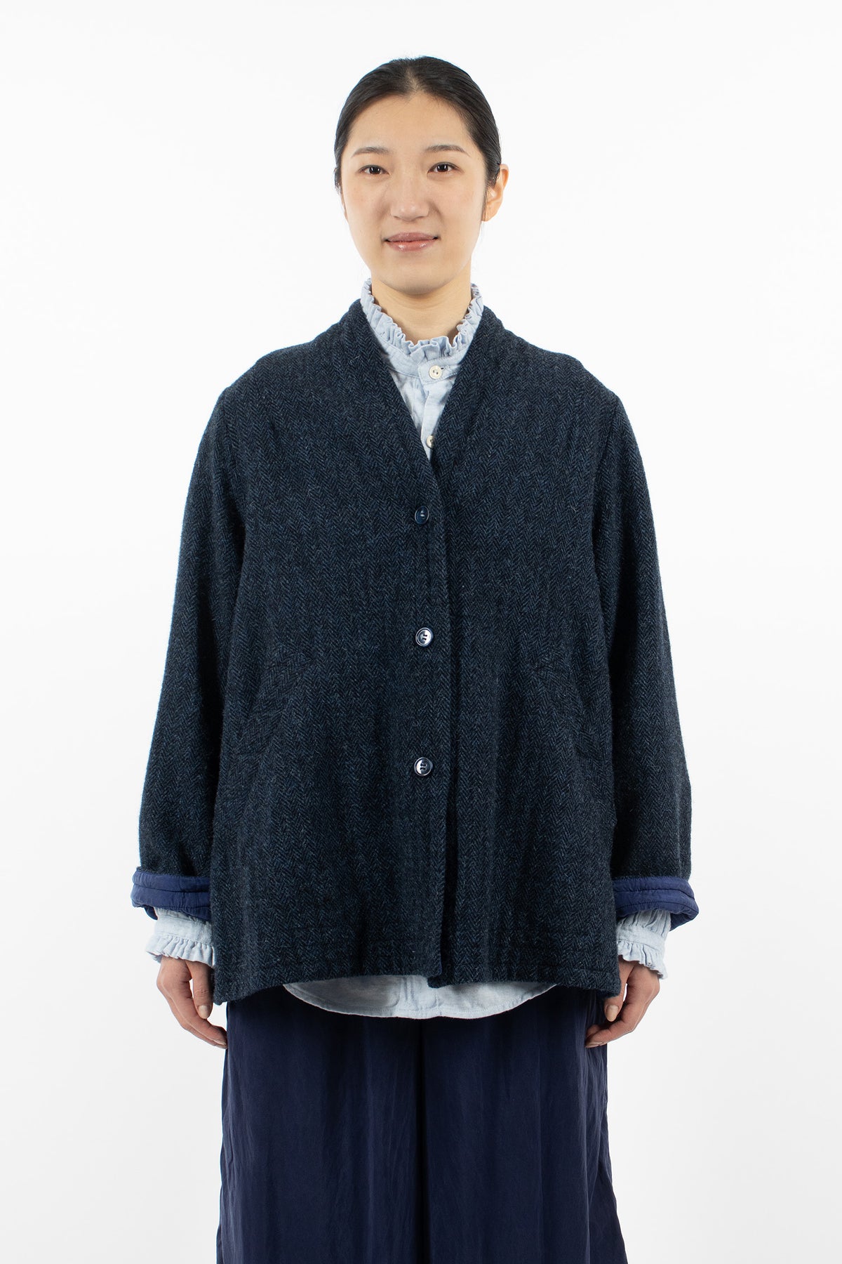 Betty SFL Jacket Tweed Blue